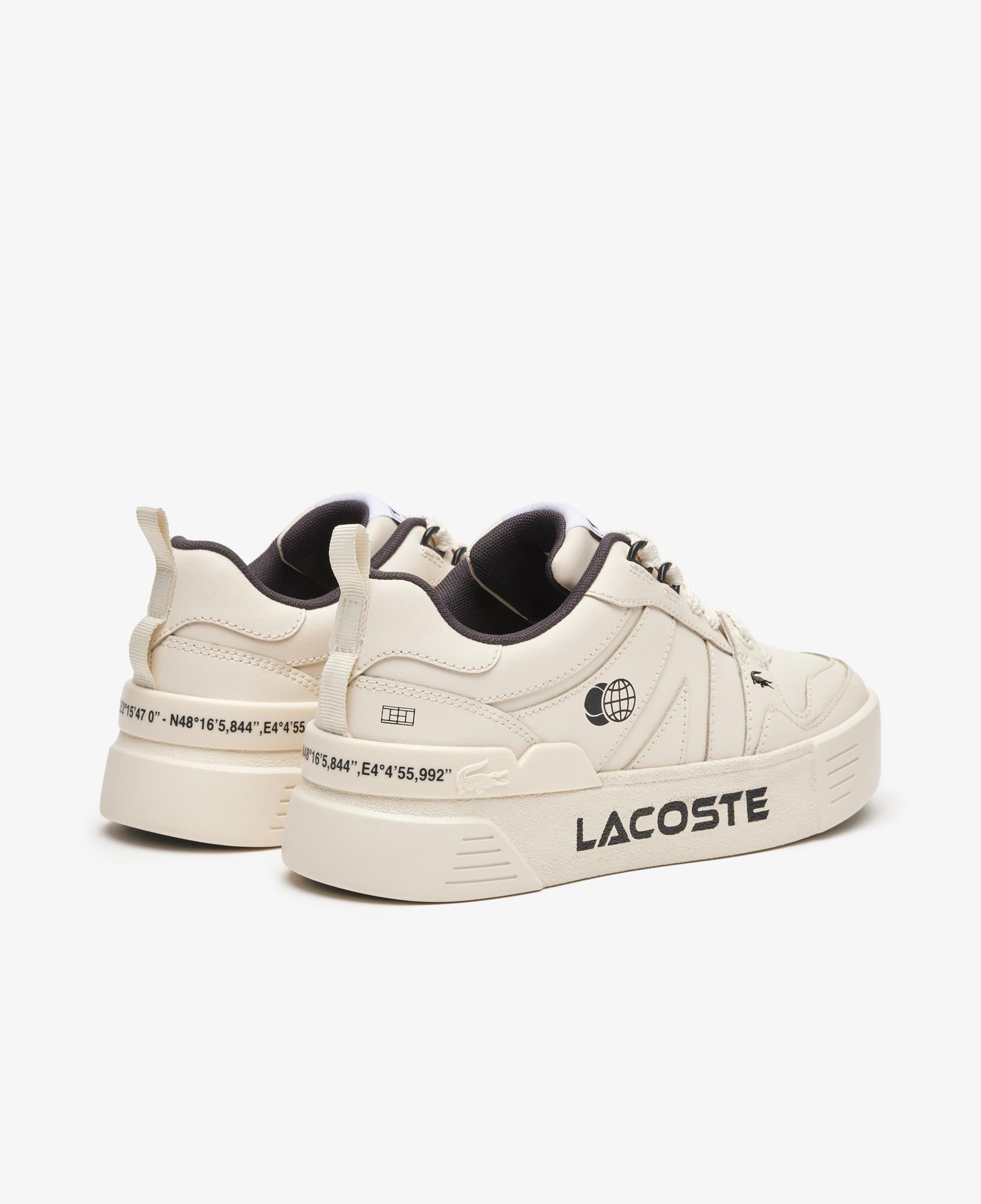 Lacoste L002 Kadın Bej Sneaker