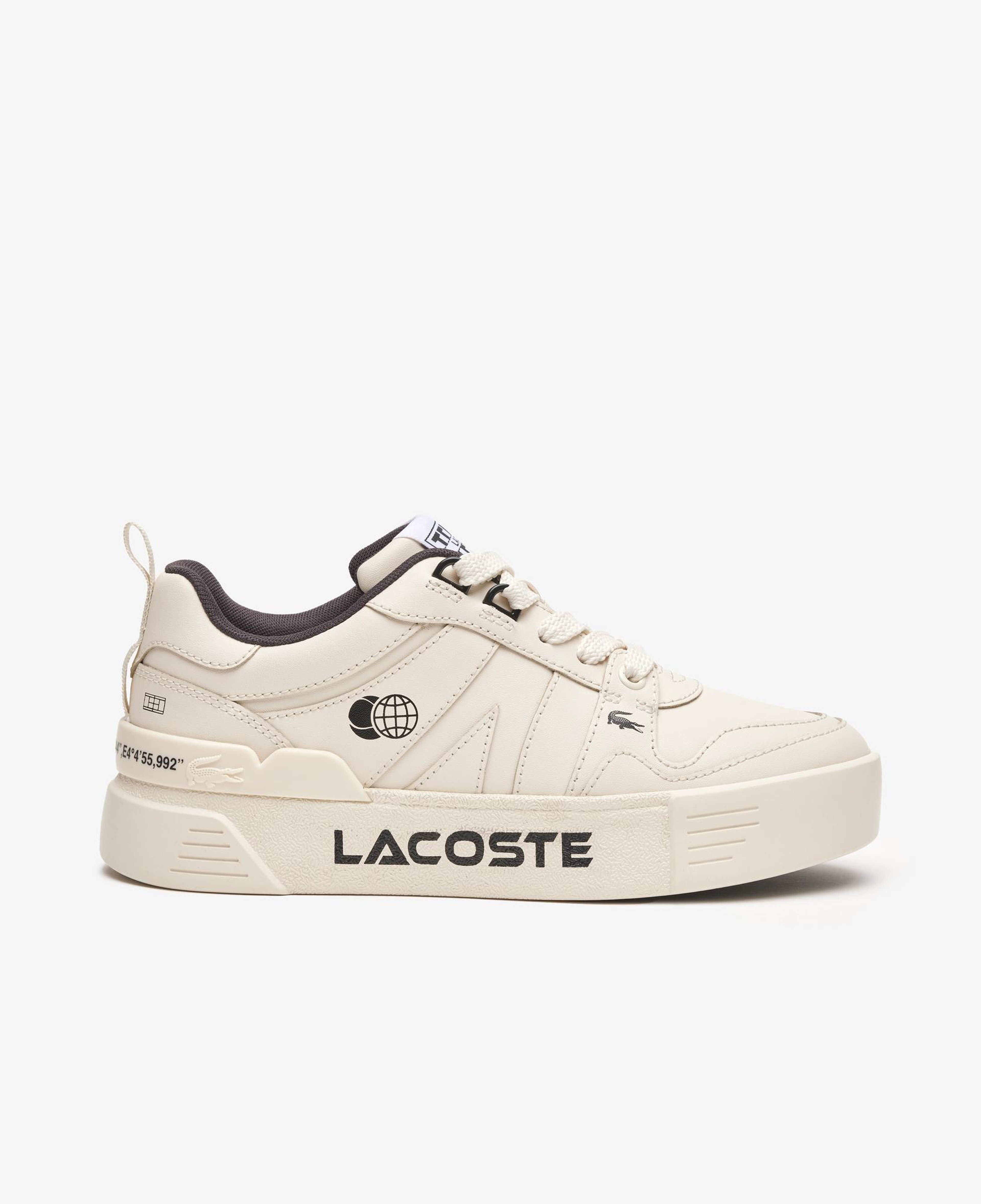 Lacoste L002 Kadın Bej Sneaker