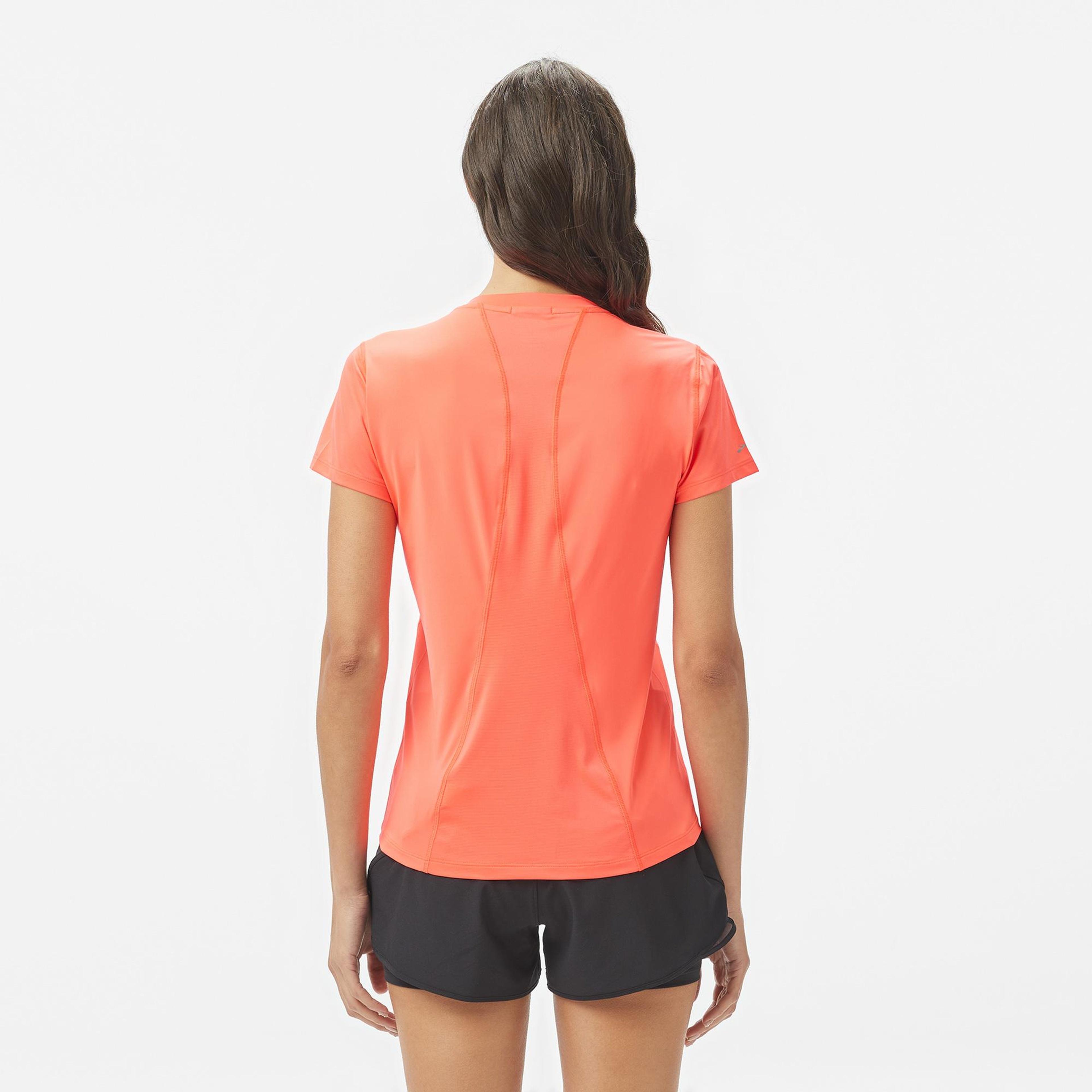 Brooks Sprint Free Sleeve 3.0 Kadın Turuncu Koşu T-Shirt