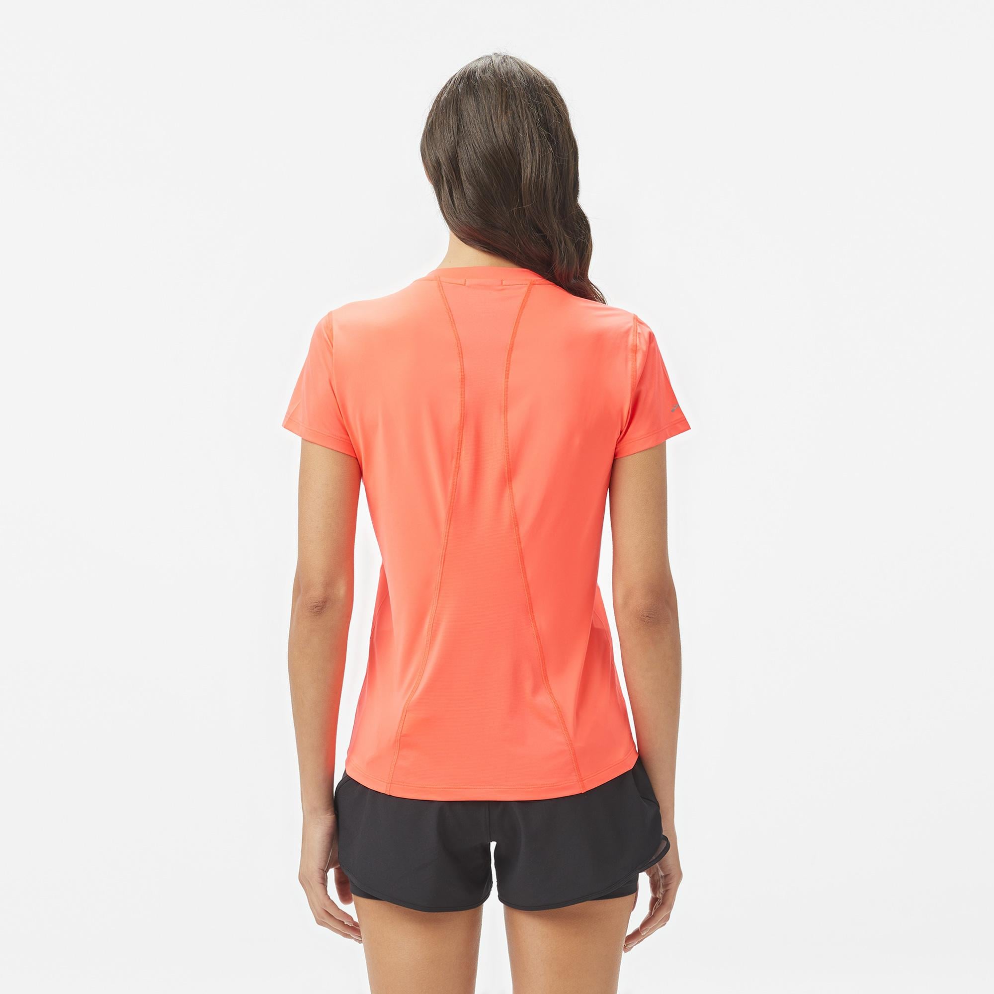 Brooks Sprint Free Sleeve 3.0 Kadın Turuncu Koşu T-Shirt