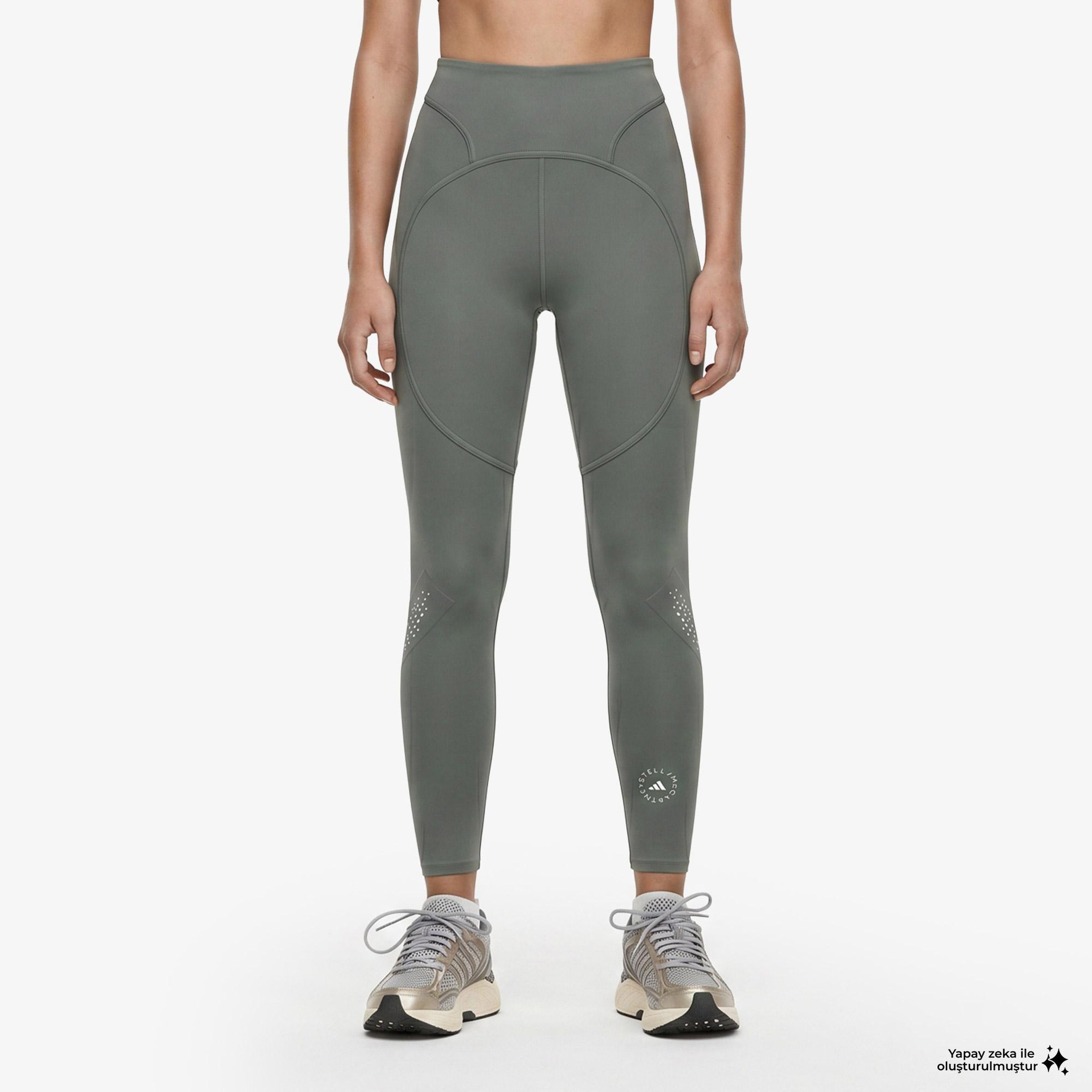 adidas by Stella McCartney Tpr 7/8 L Kadın Yeşil Tayt