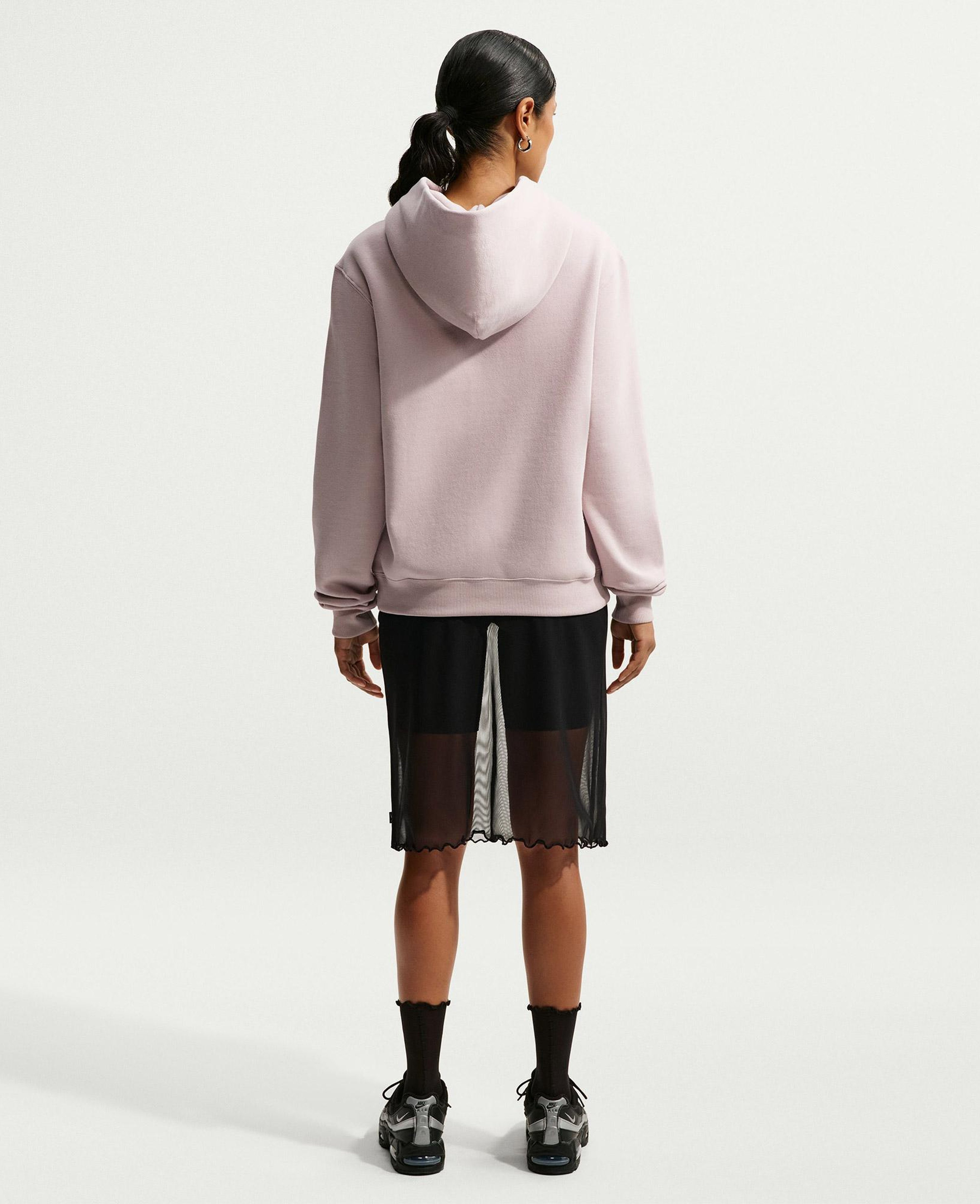 Nike Studio Fleece Kadın Pembe Hoodie