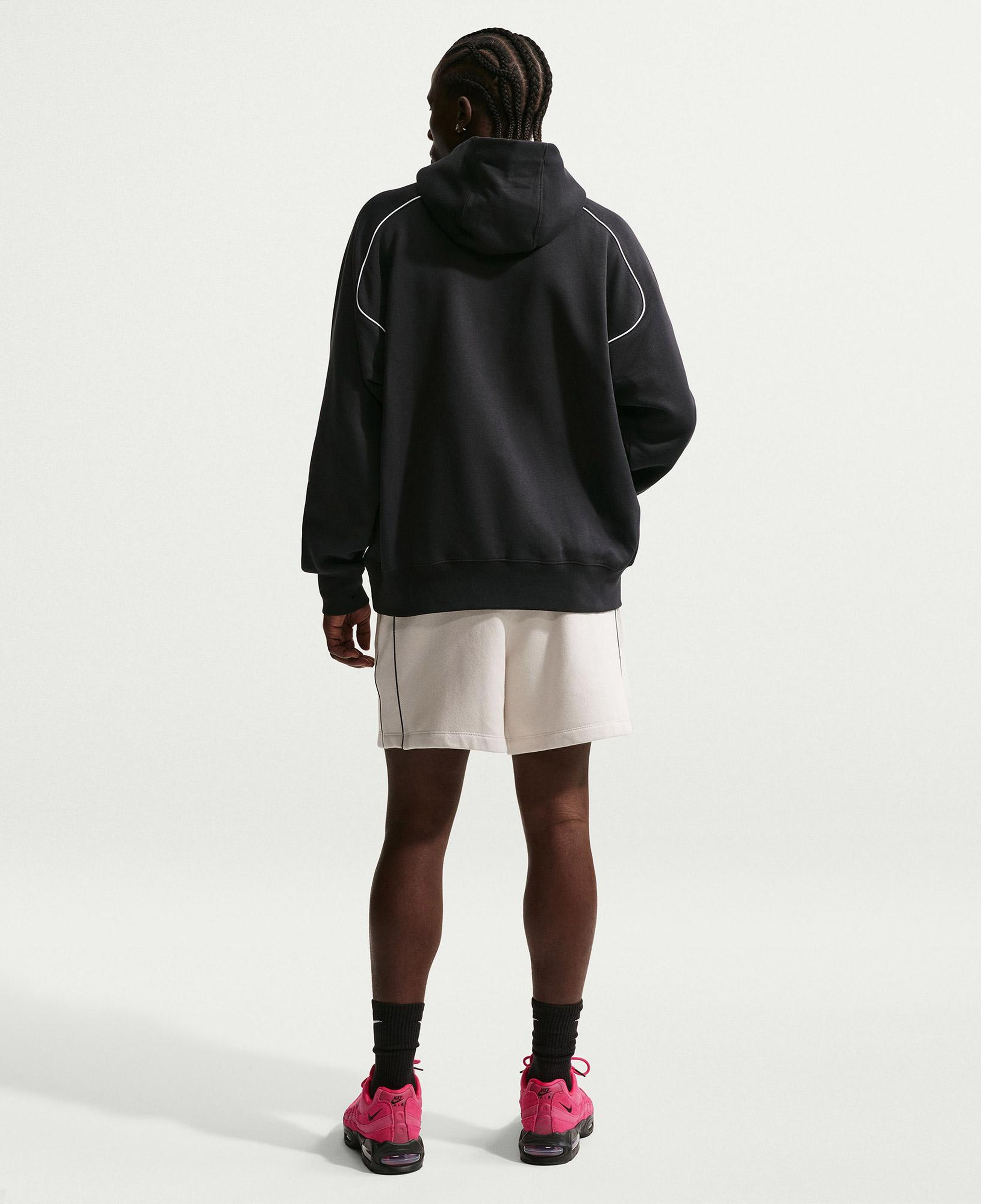 Nike Air Pullover Fleece Erkek Siyah Hoodie