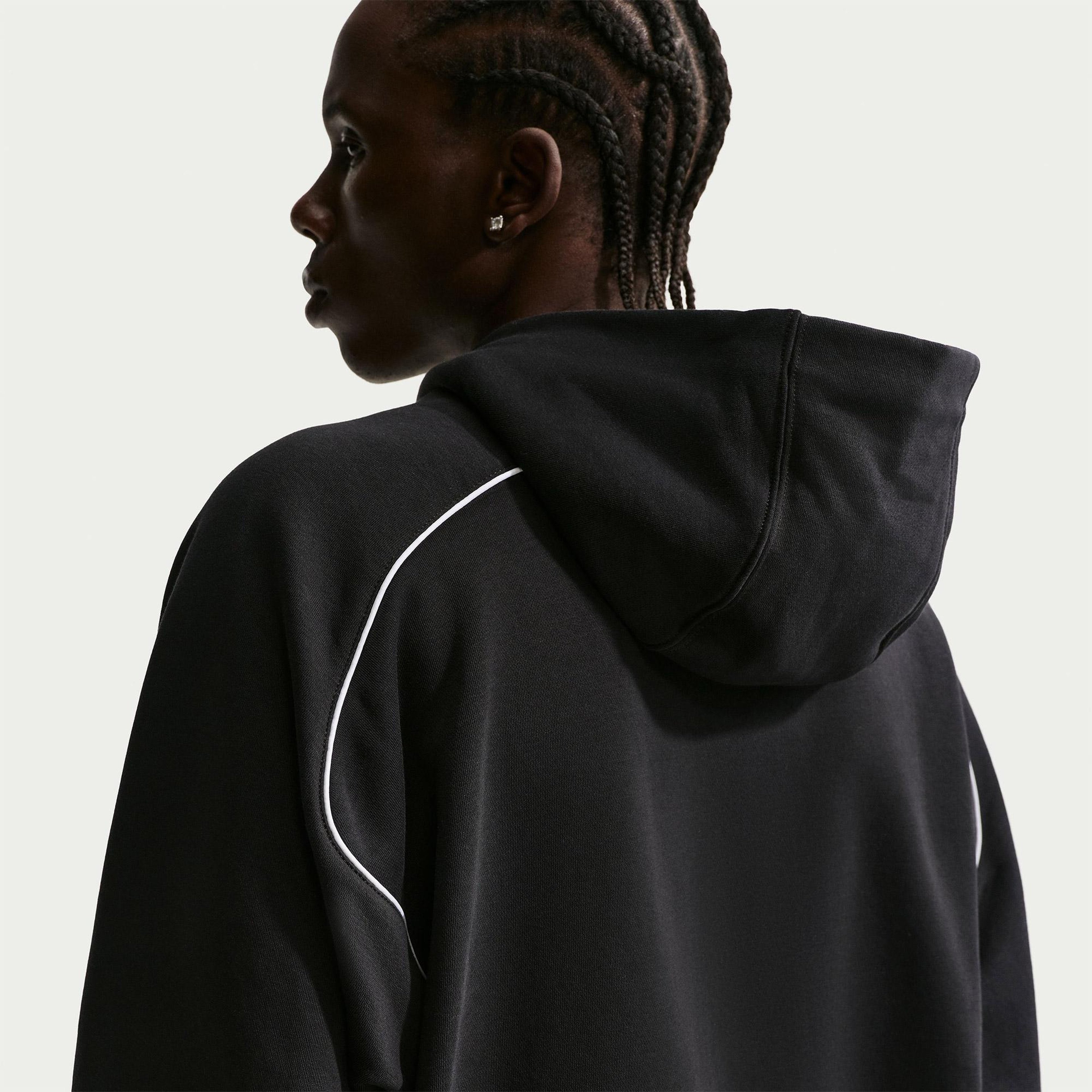 Nike Air Pullover Fleece Erkek Siyah Hoodie