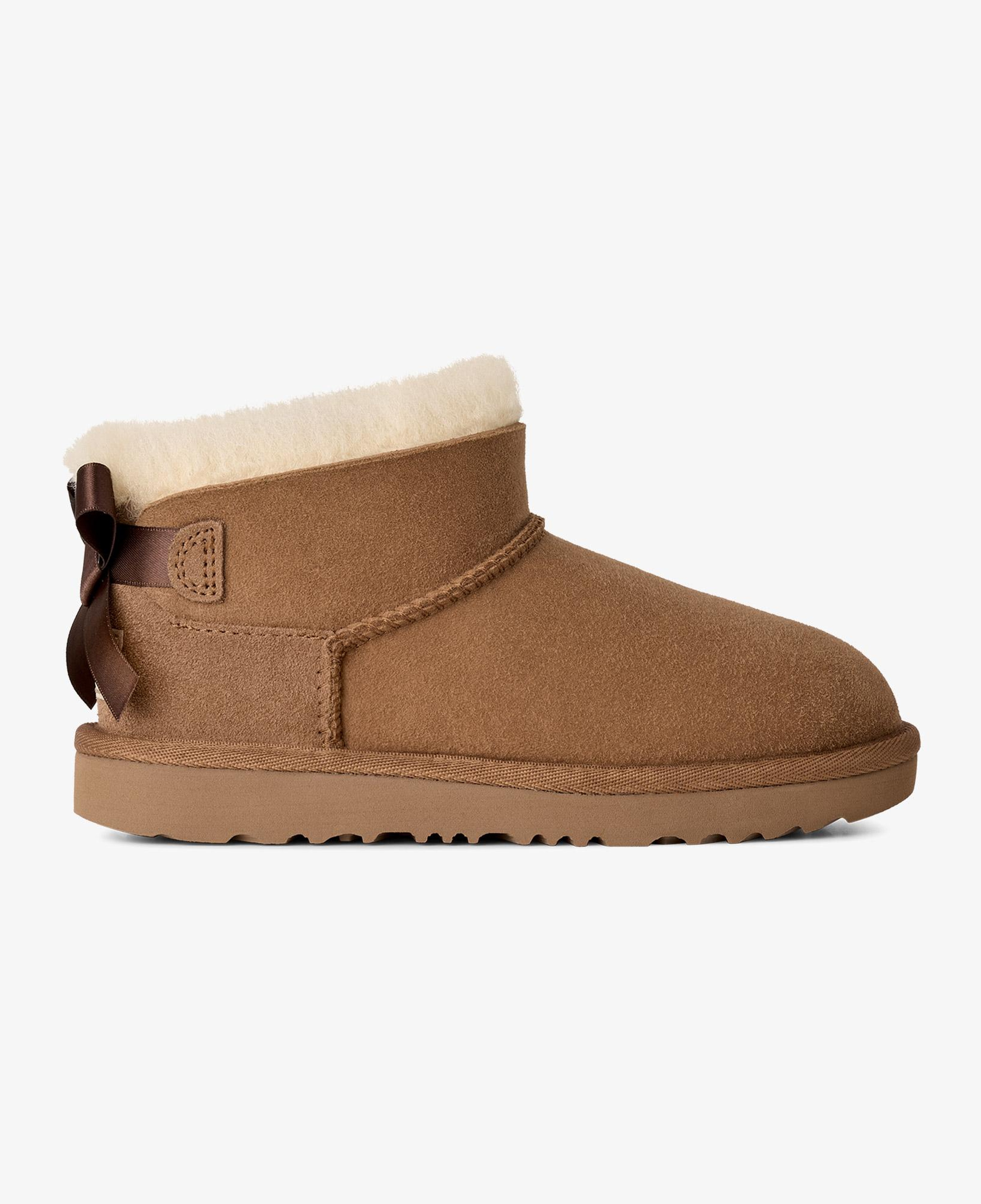 UGG Ultra Mini Bailey Bow Çocuk Taba Bot