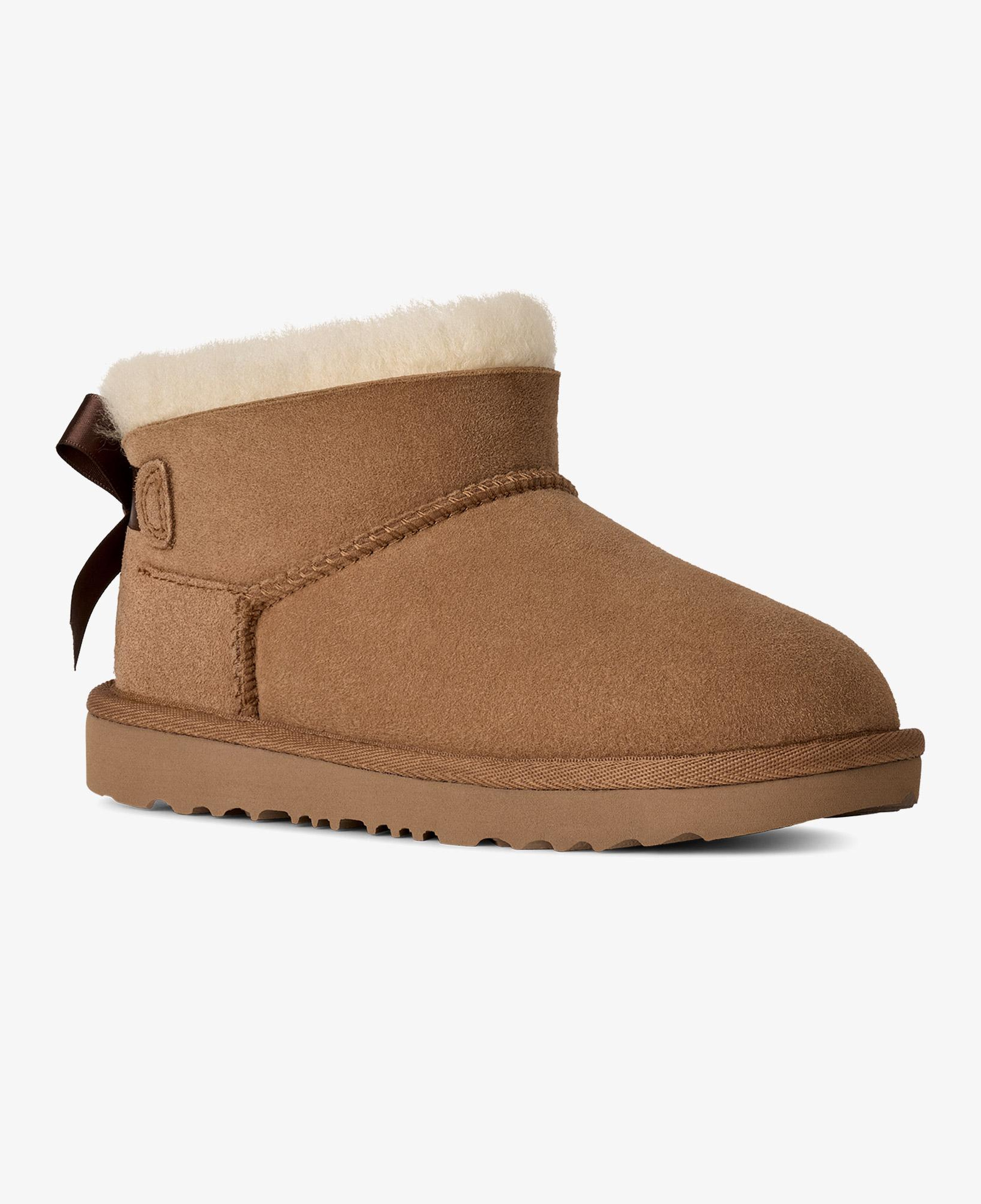 UGG Ultra Mini Bailey Bow Çocuk Taba Bot