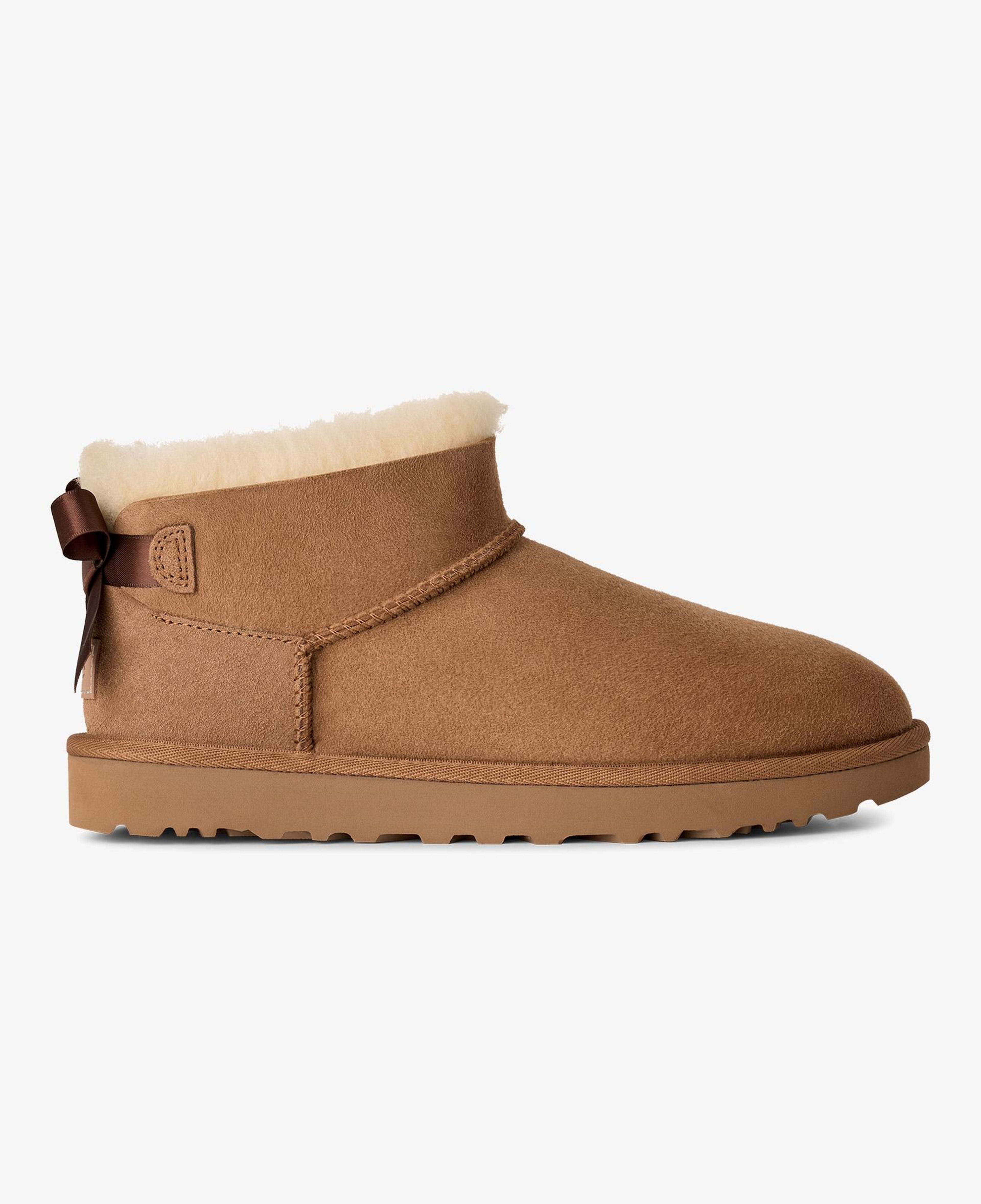 UGG Ultra Mini Bailey Bow Kadın Taba Bot