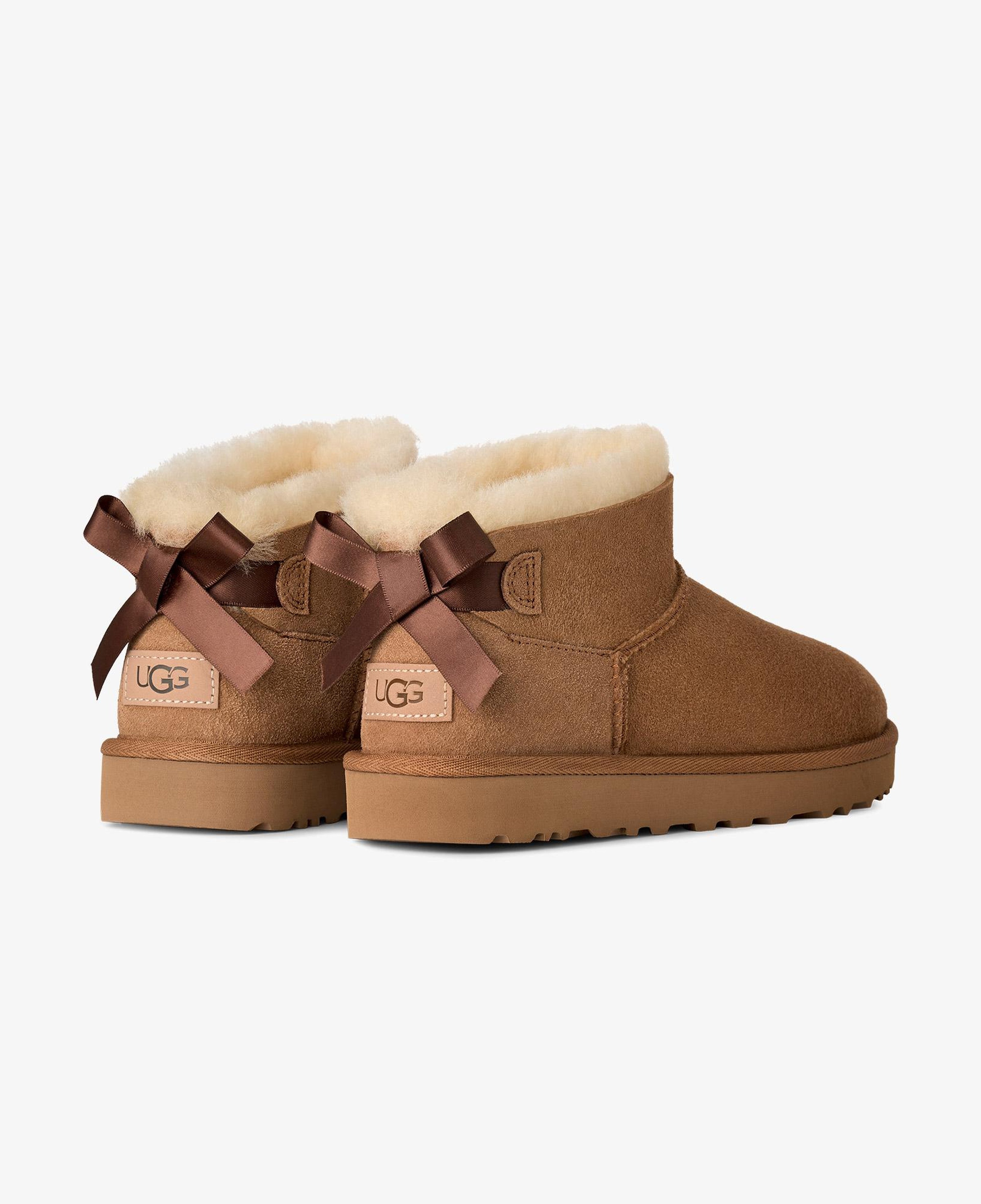UGG Ultra Mini Bailey Bow Kadın Taba Bot