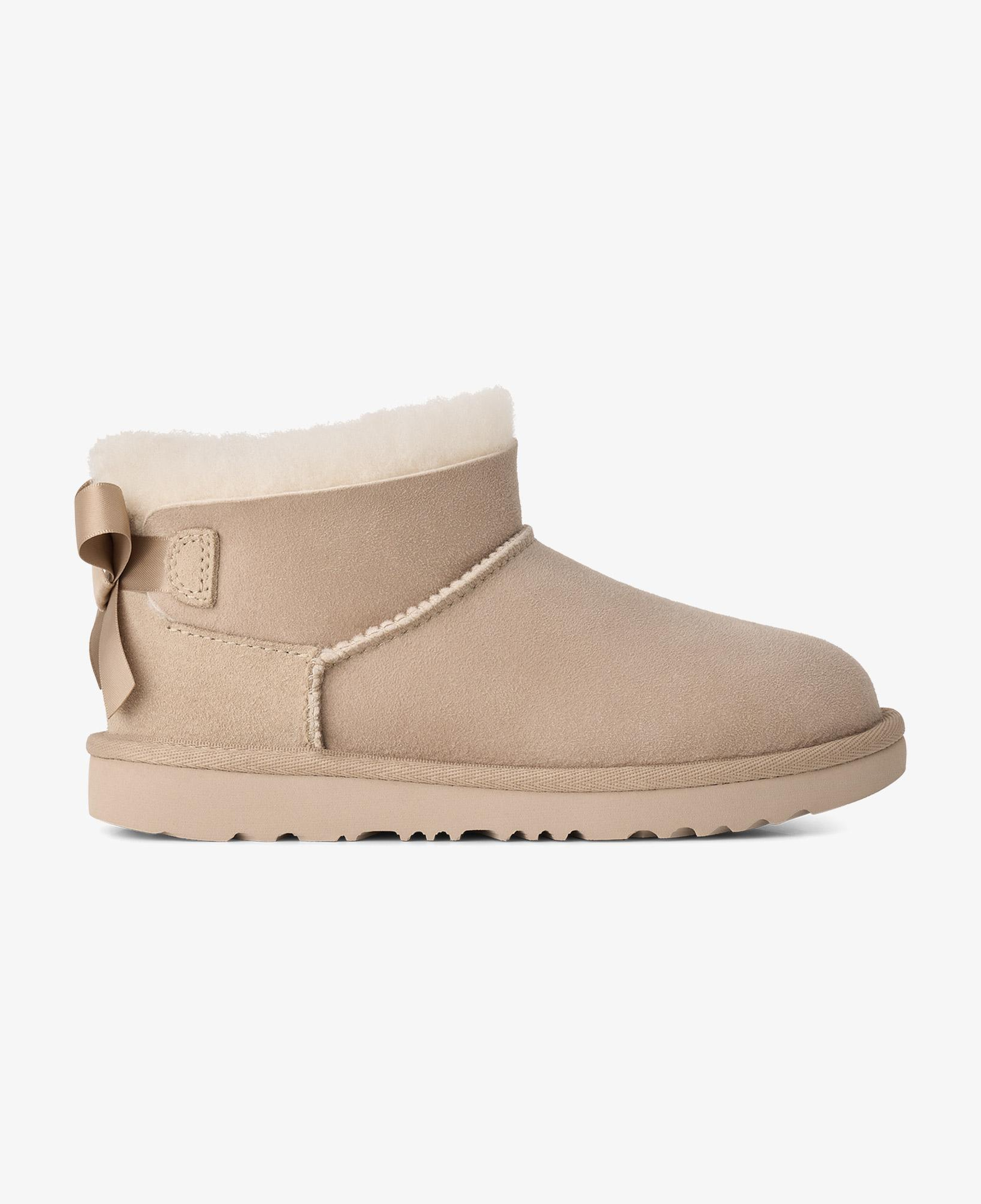 UGG Ultra Mini Bailey Bow Çocuk Krem Rengi Bot