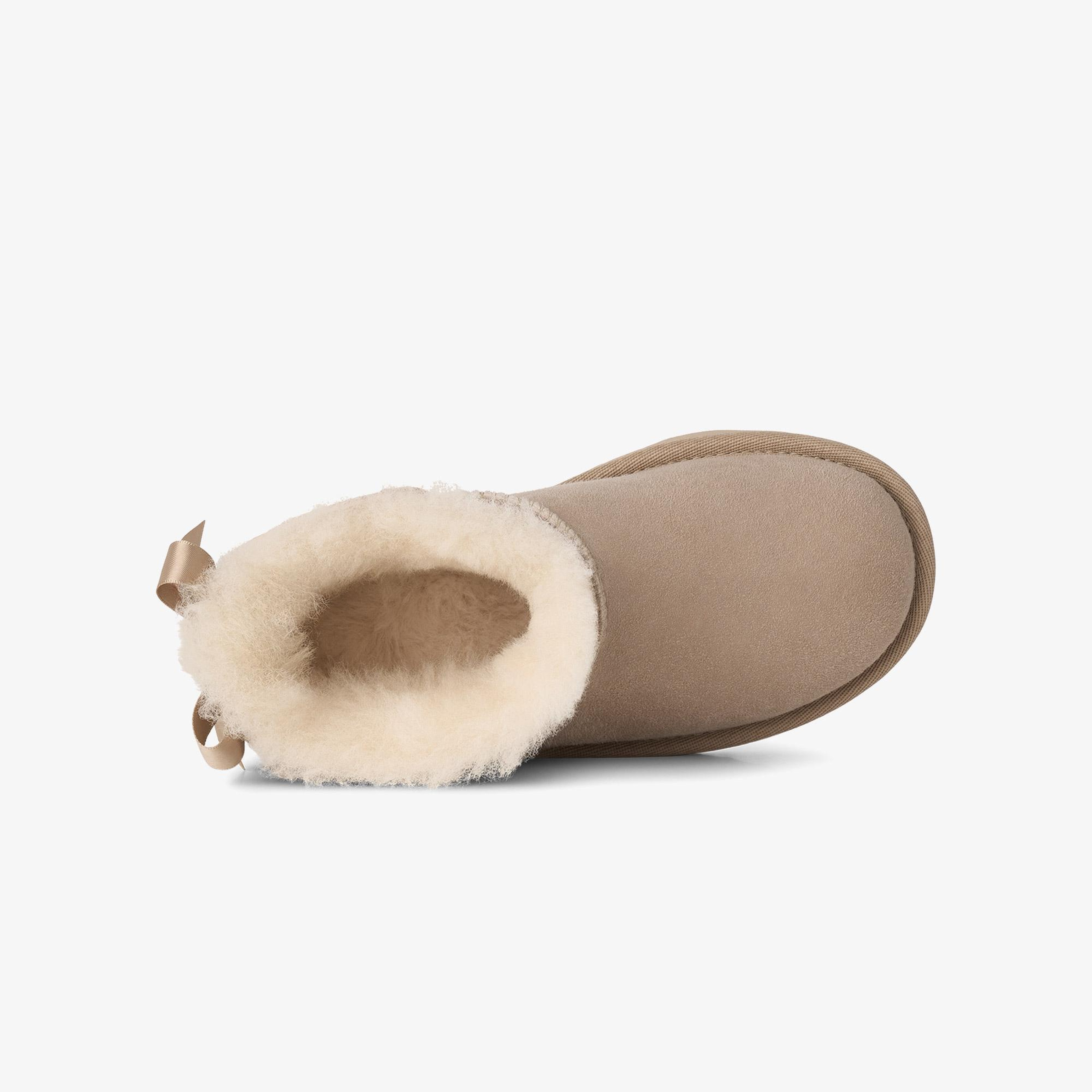 UGG Ultra Mini Bailey Bow Çocuk Krem Rengi Bot