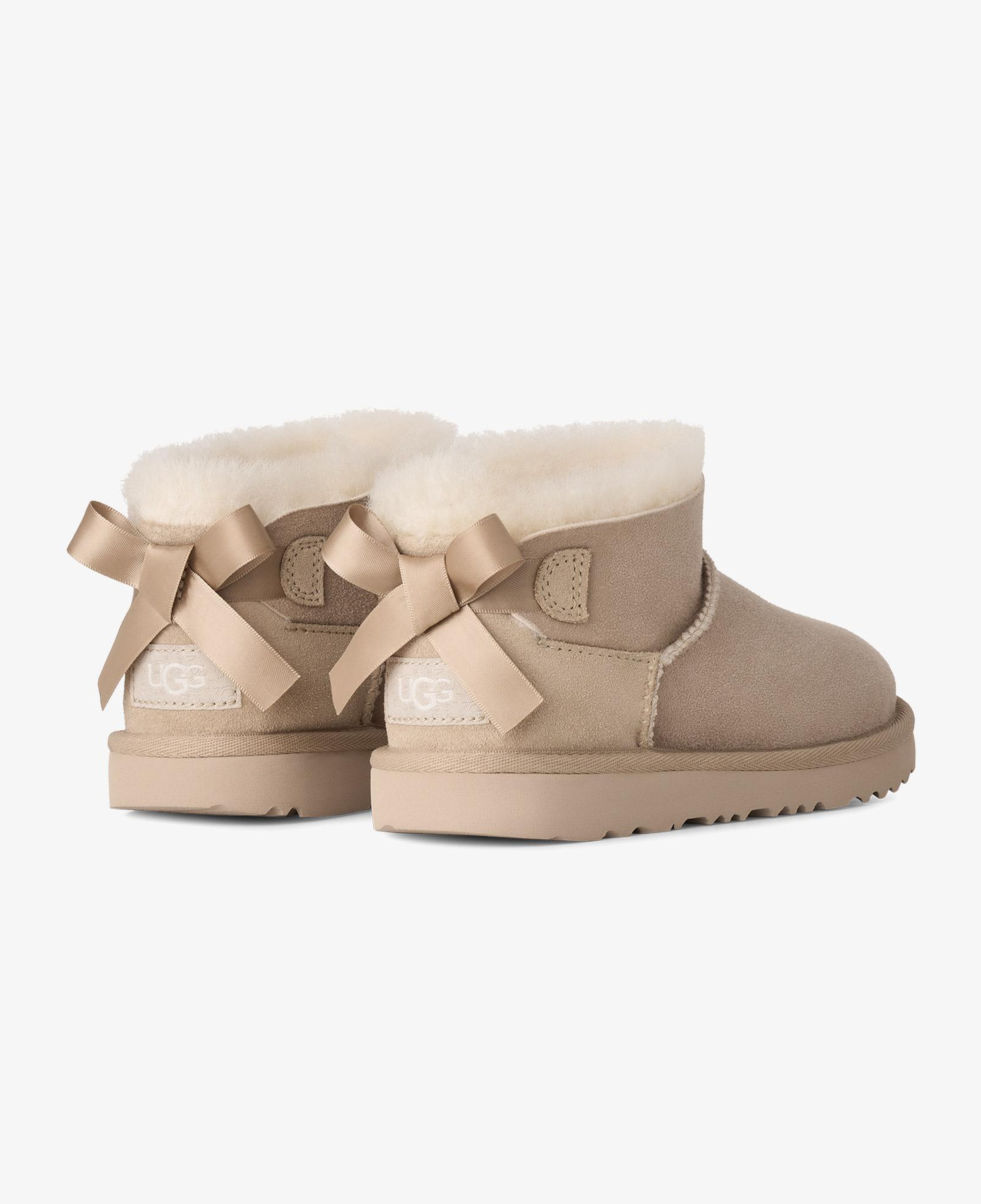 UGG Ultra Mini Bailey Bow Çocuk Krem Rengi Bot