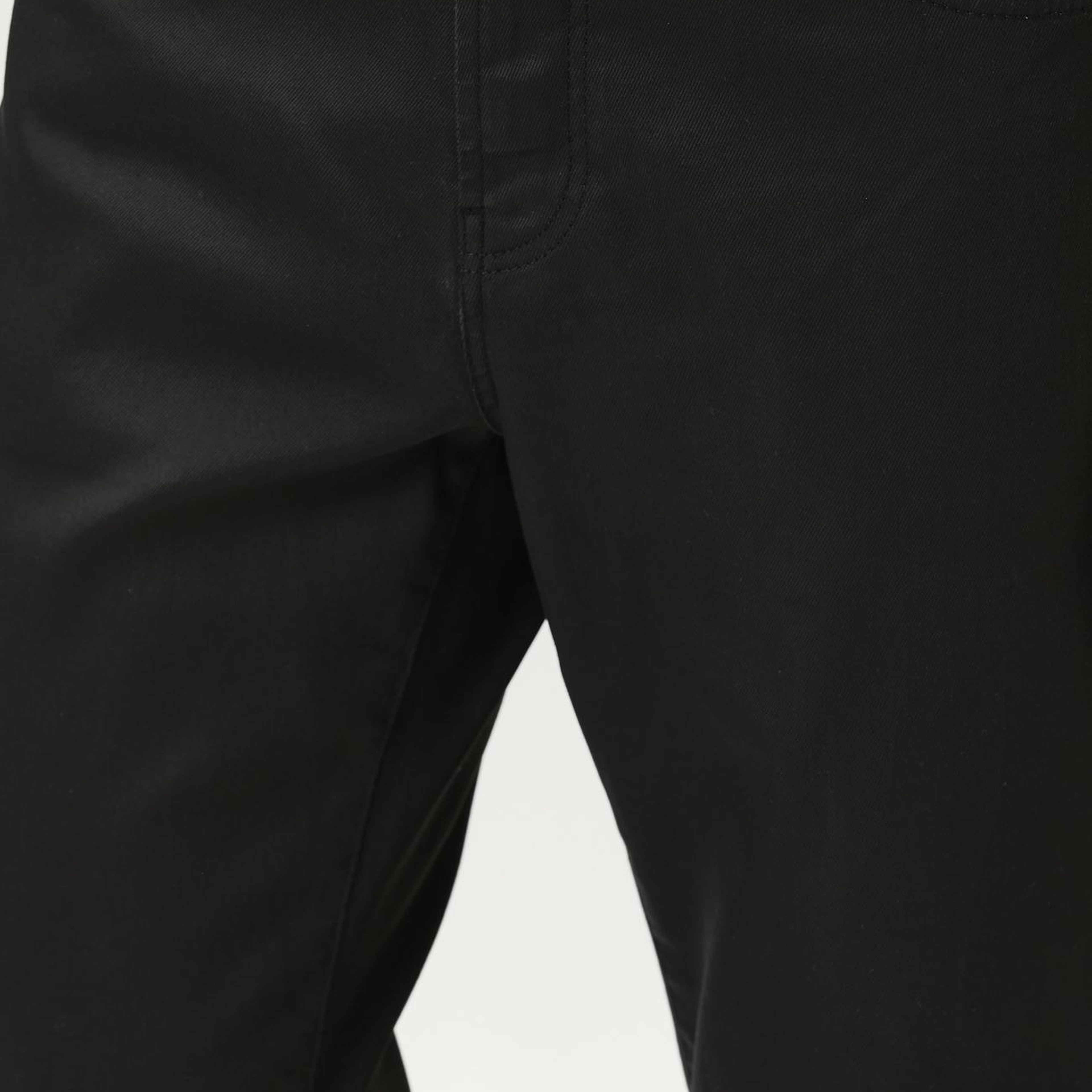 Network Erkek Siyah Kaplamalı Denim Pantolon