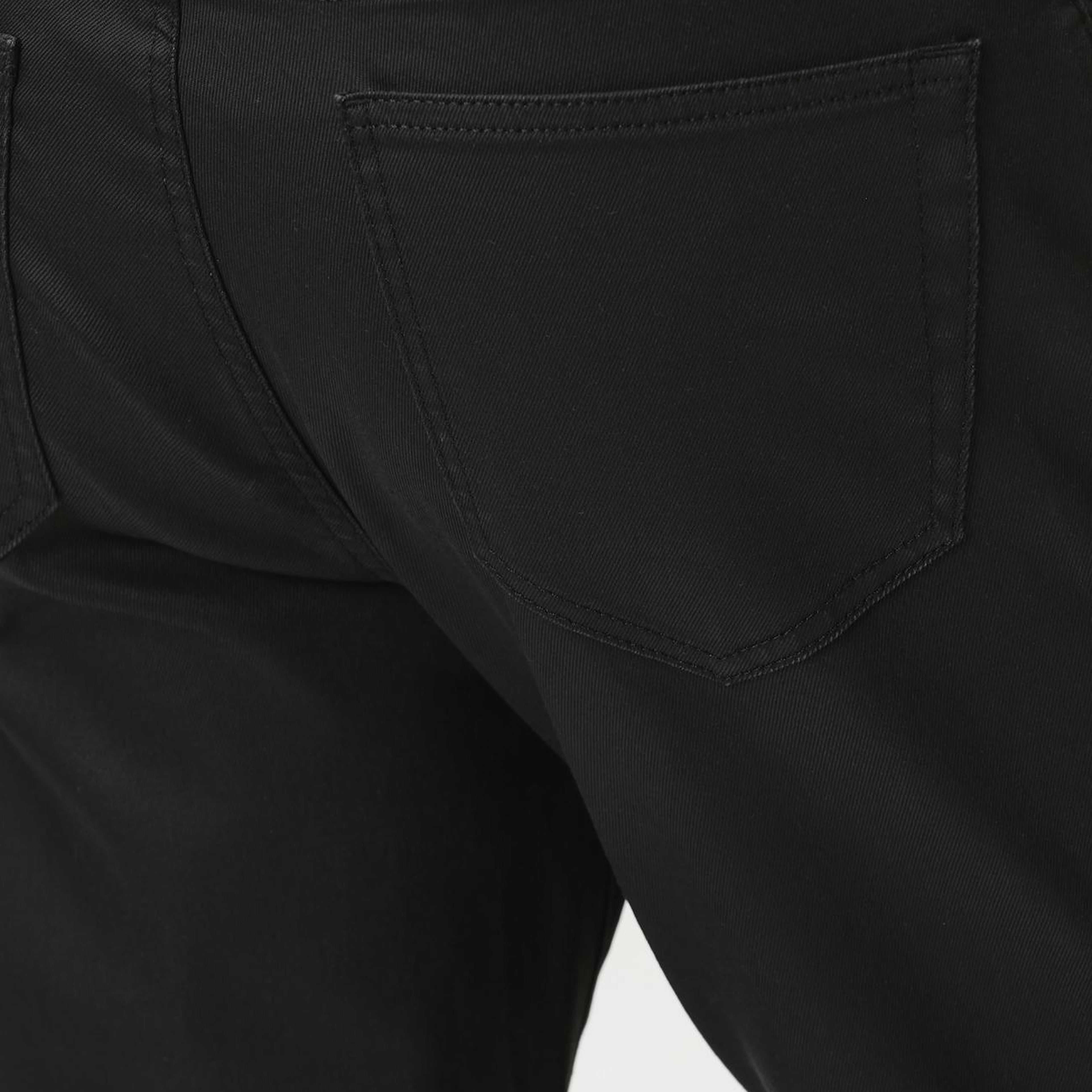 Network Erkek Siyah Kaplamalı Denim Pantolon
