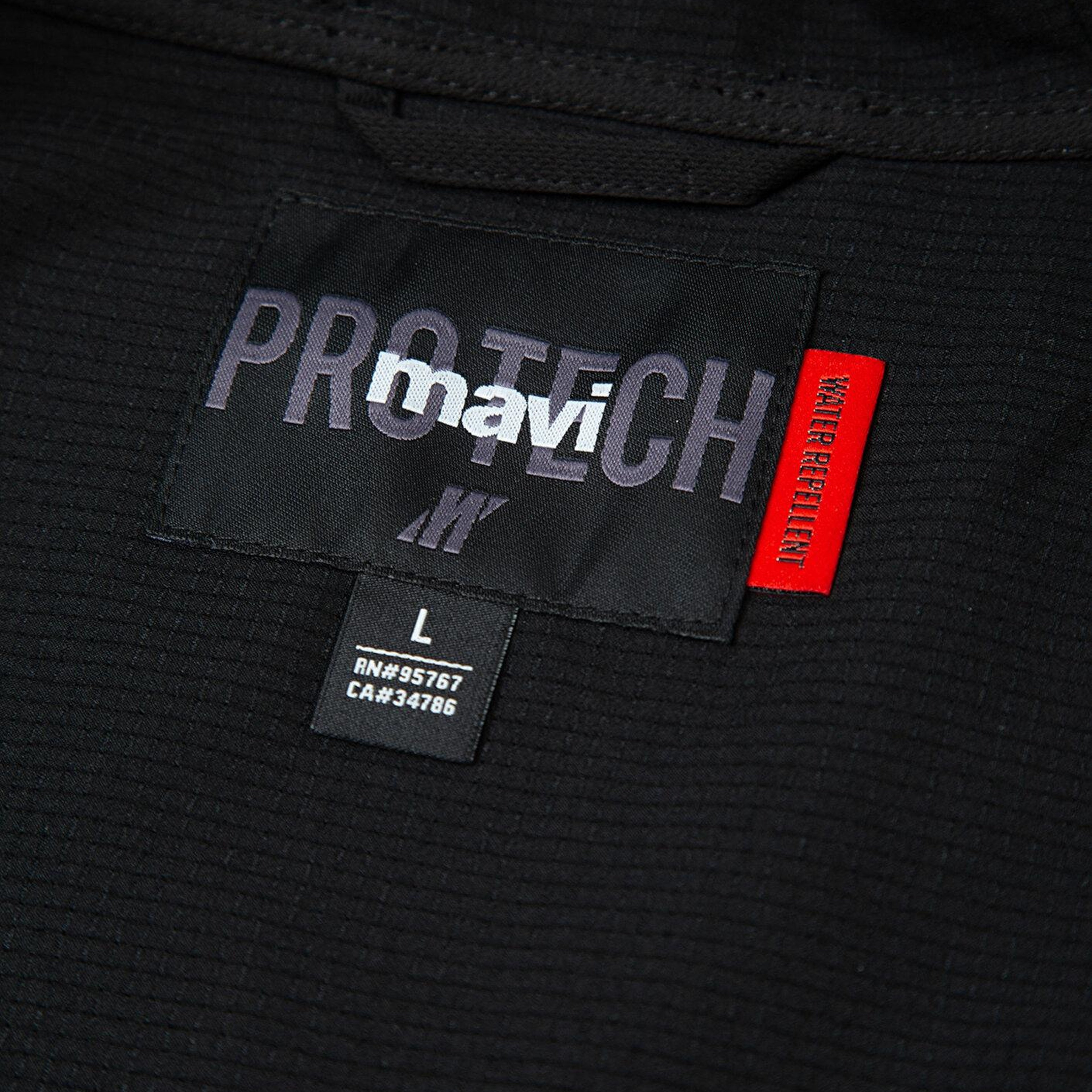 Mavi Su İtici Kapüşonlu Siyah Spandex Ceket Regular Fit / Normal Kesim 0110894-71379