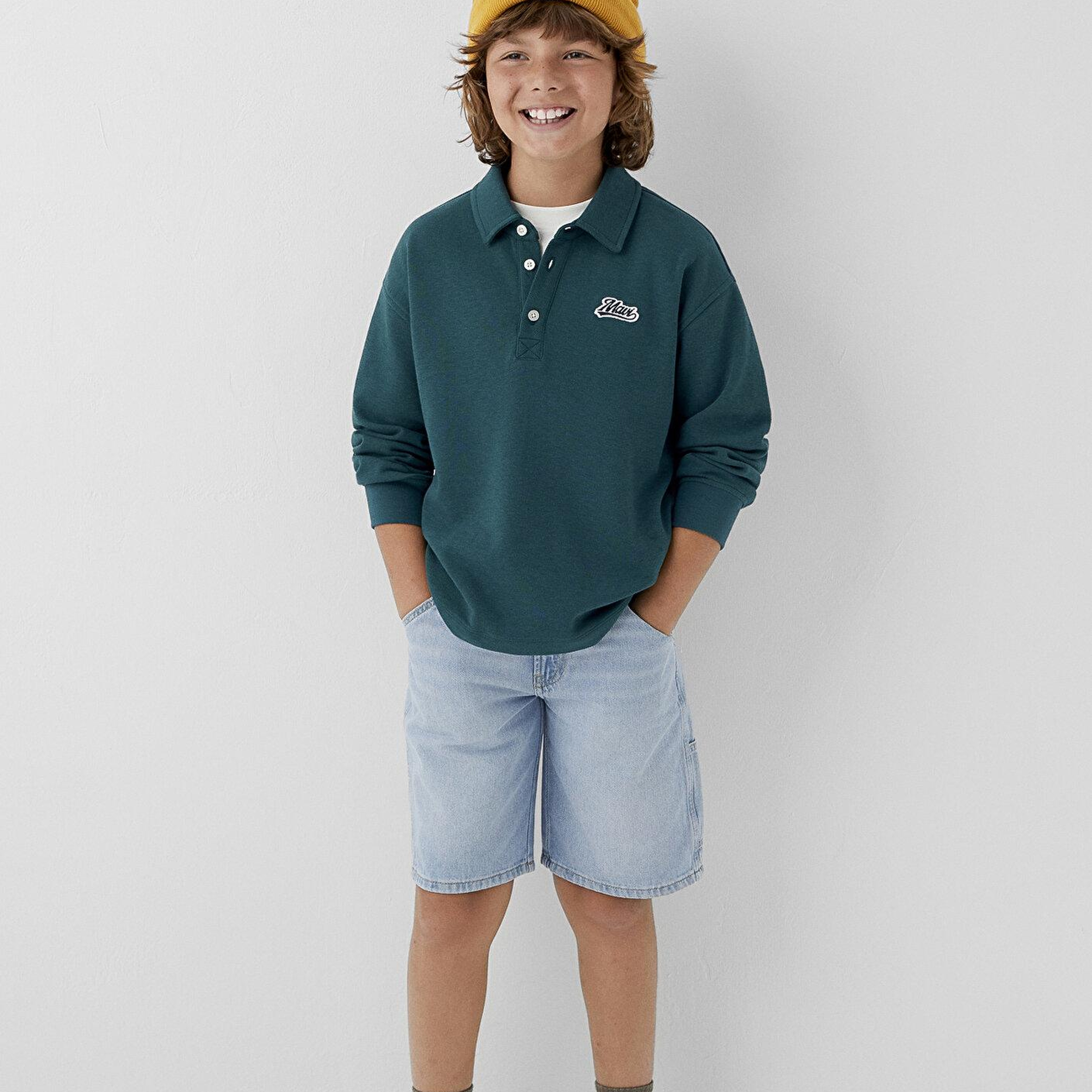 Mavi Yeşil Sweatshirt 6S10193-71932