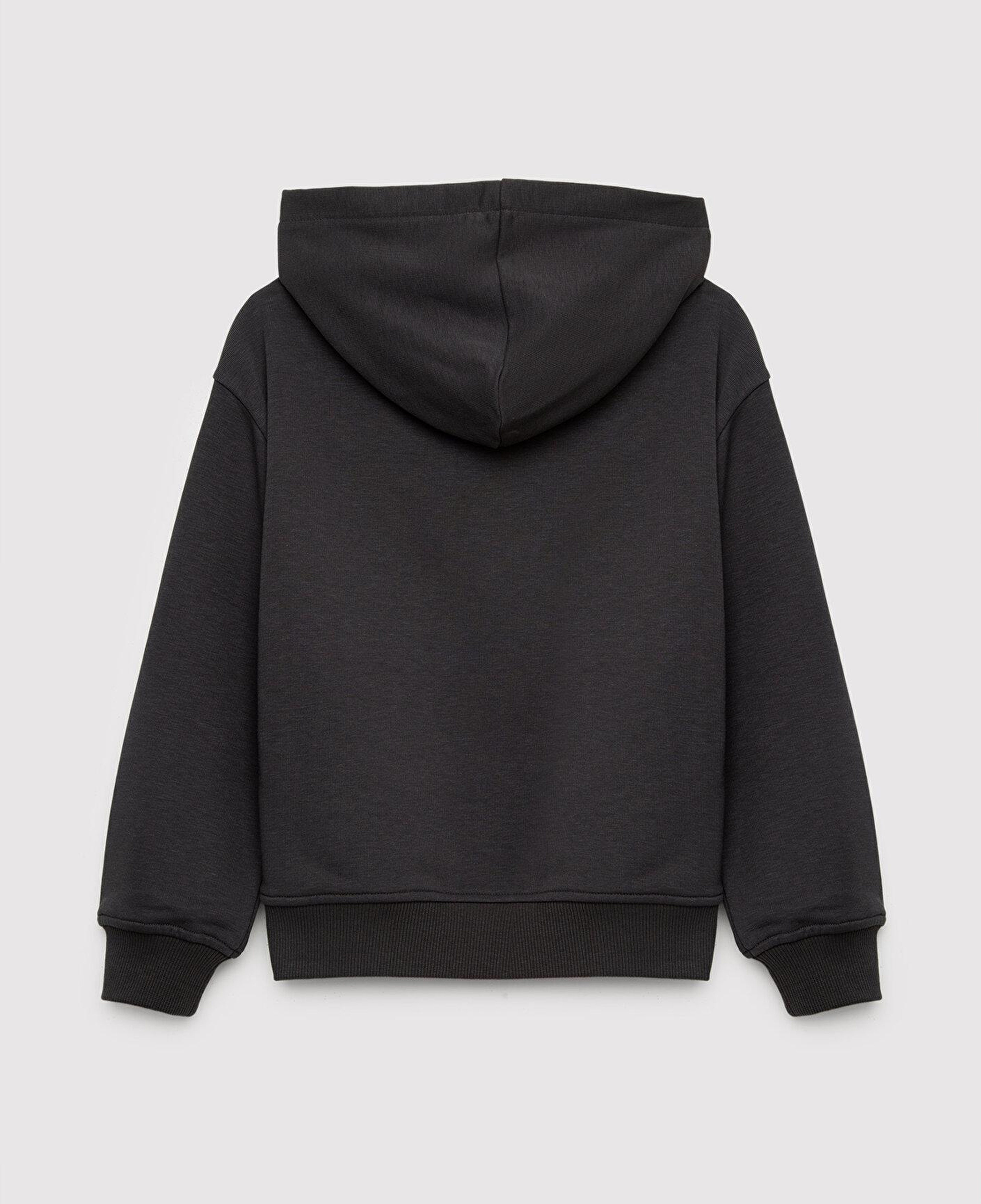 Mavi Kapüşonlu Antrasit Sweatshirt 7S10179-70087