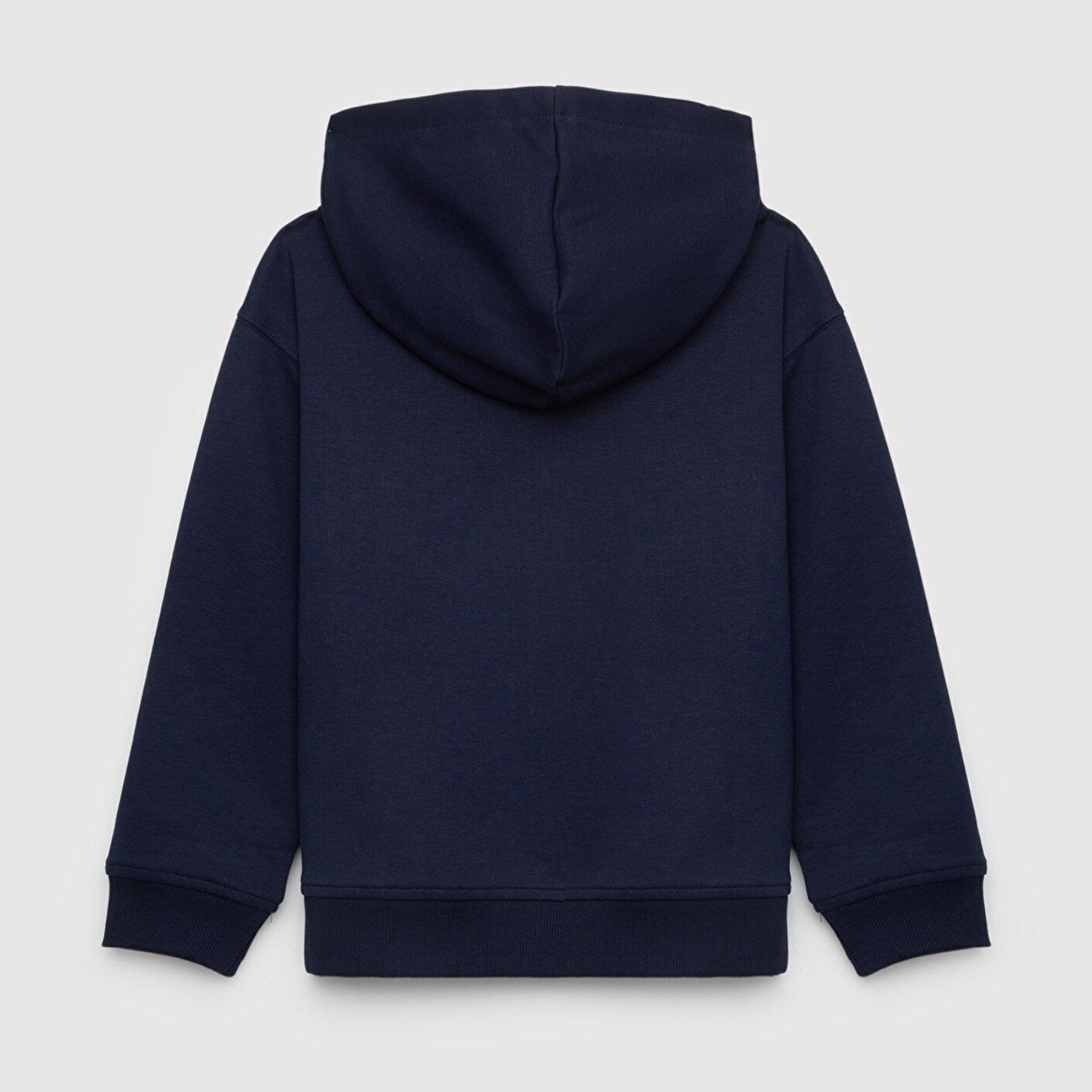 Mavi Kapüşonlu Lacivert Sweatshirt 6S10183-84371