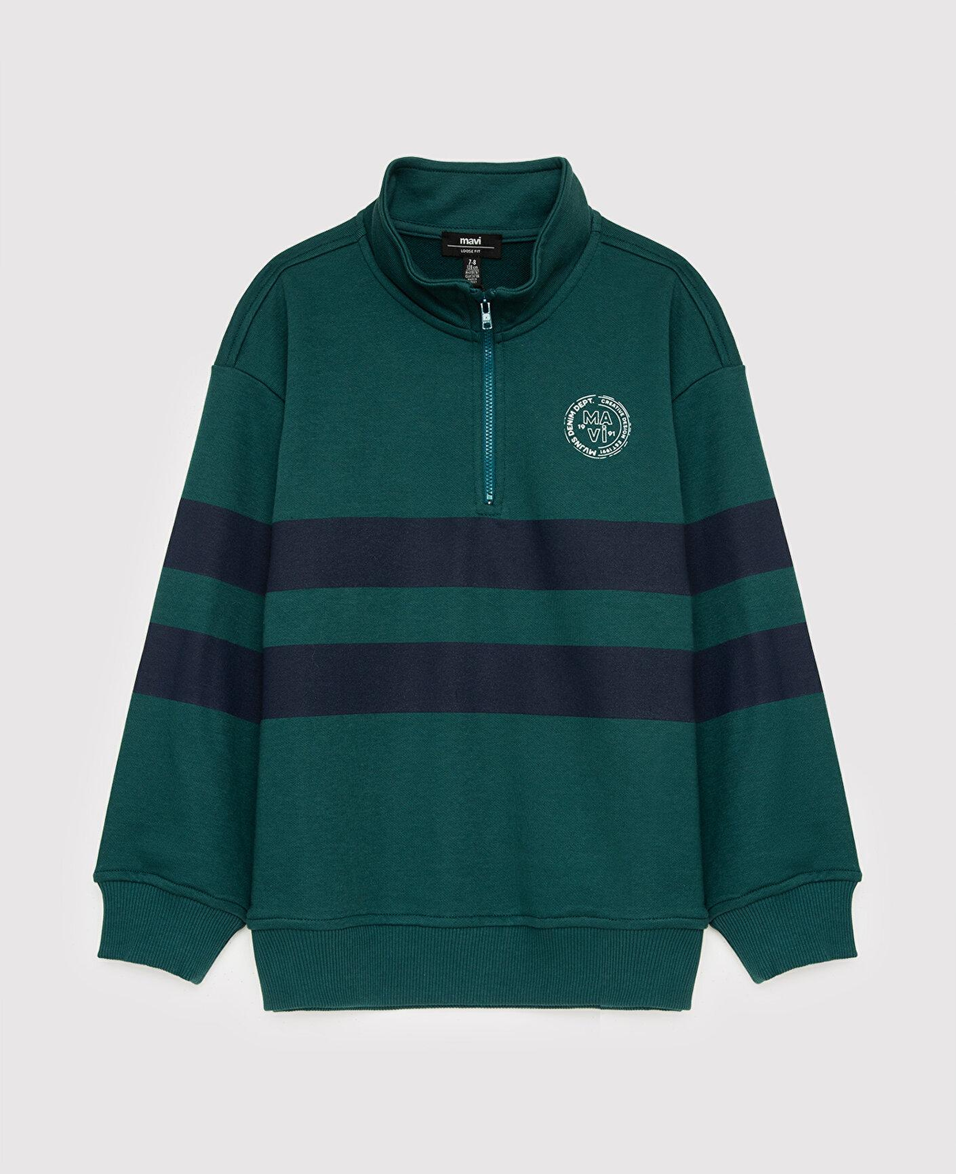 Mavi Yeşil Sweatshirt 6S10197-71932