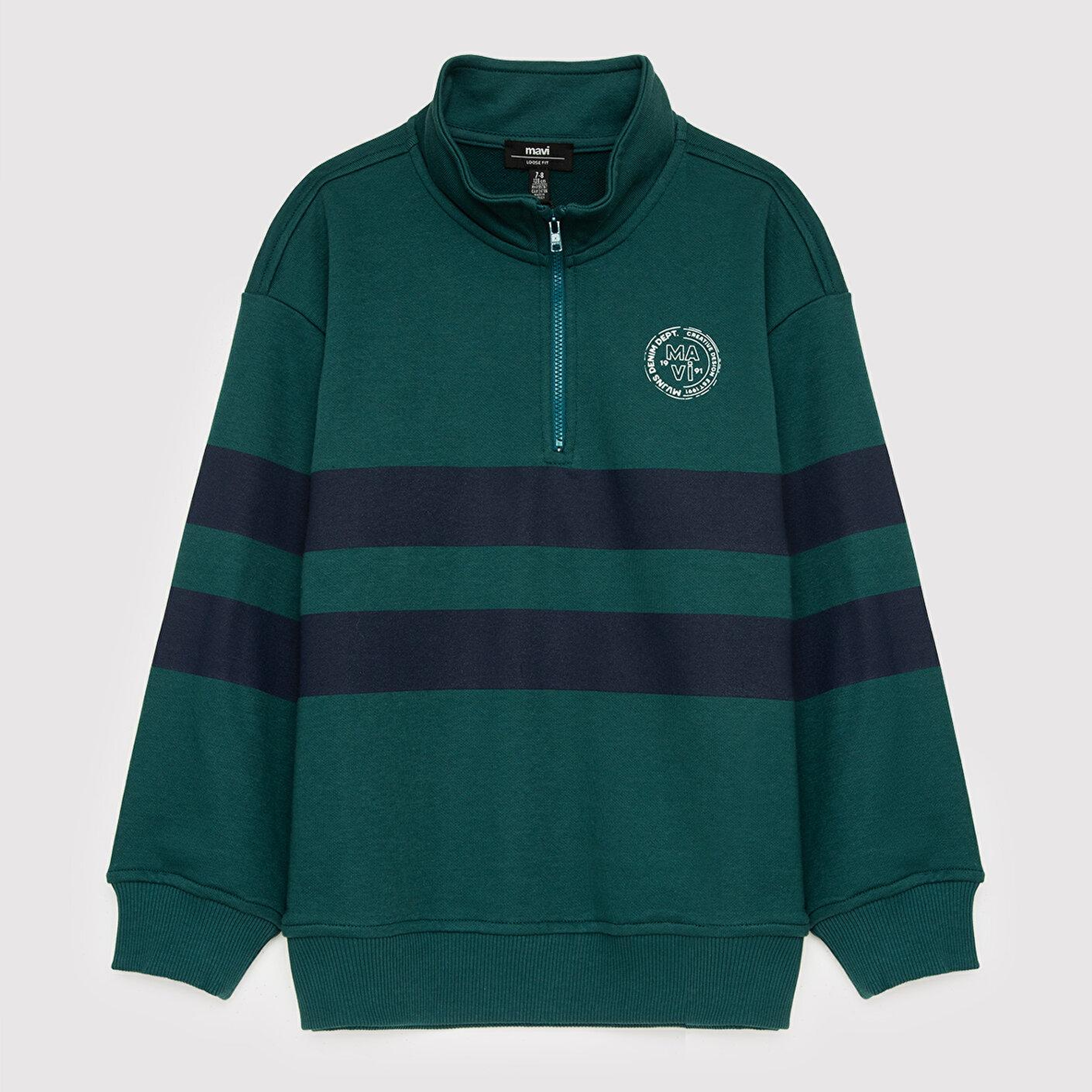Mavi Yeşil Sweatshirt 6S10197-71932