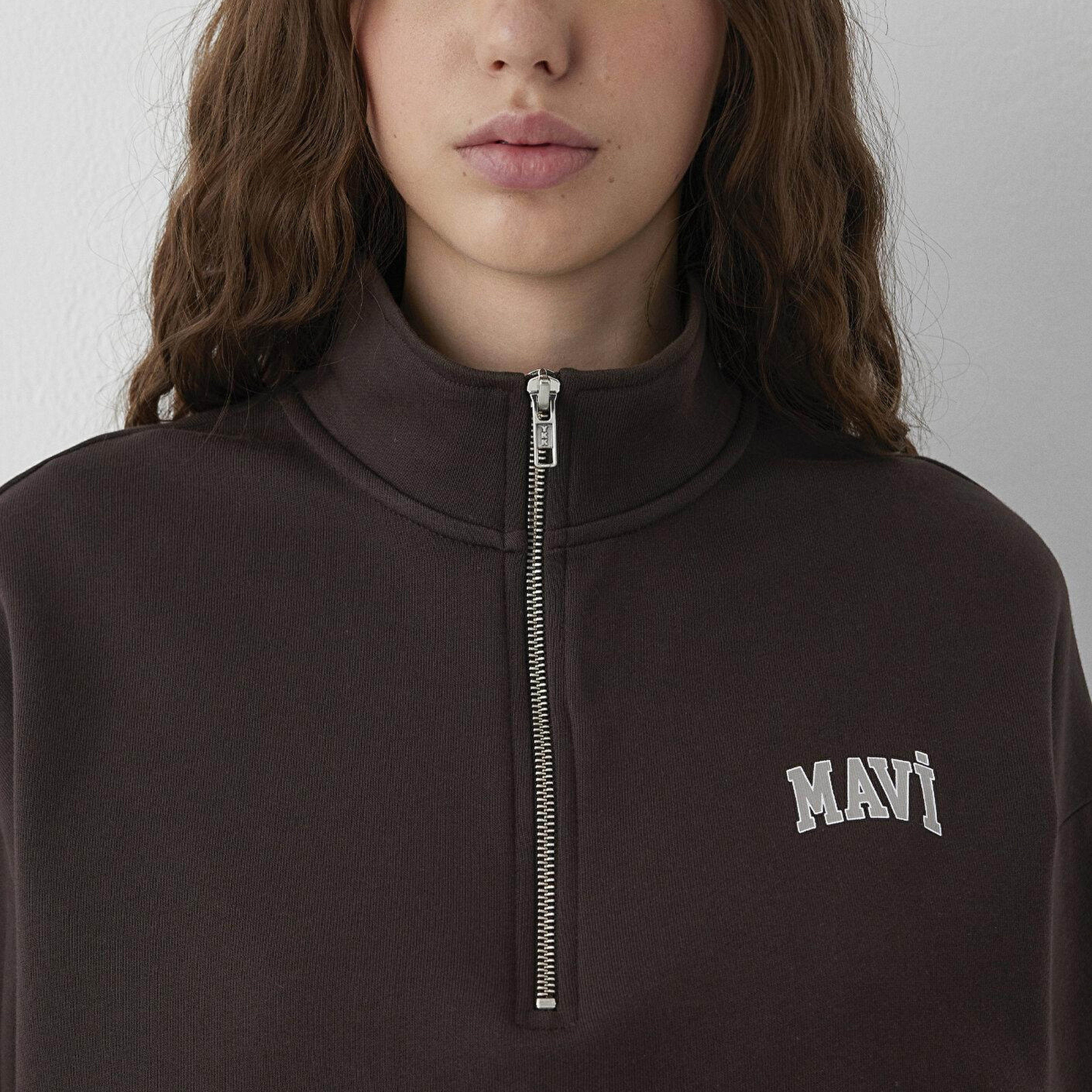Mavi Kahverengi Sweatshirt 1S10179-70240