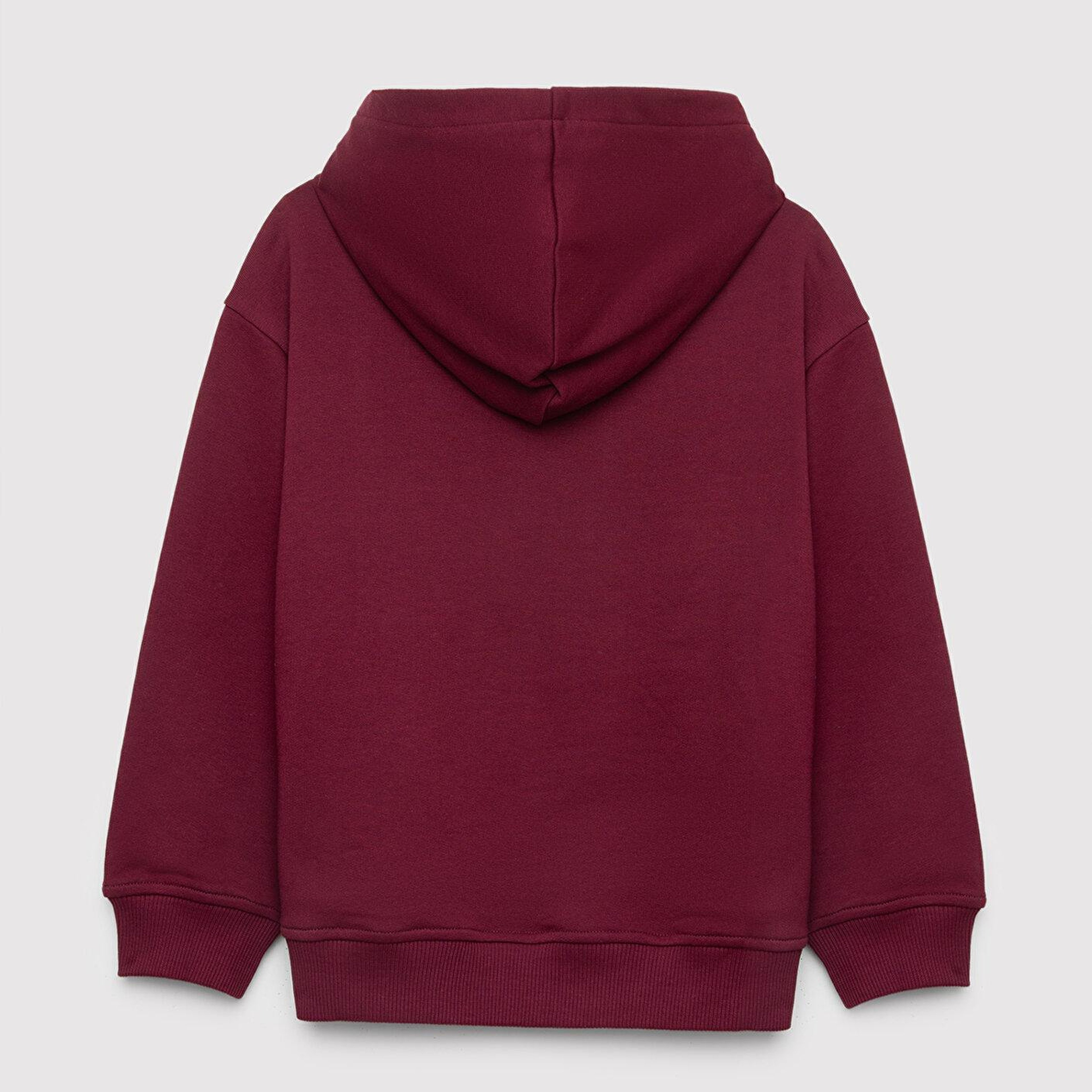 Mavi Kapüşonlu Bordo Sweatshirt 6S10143-70394