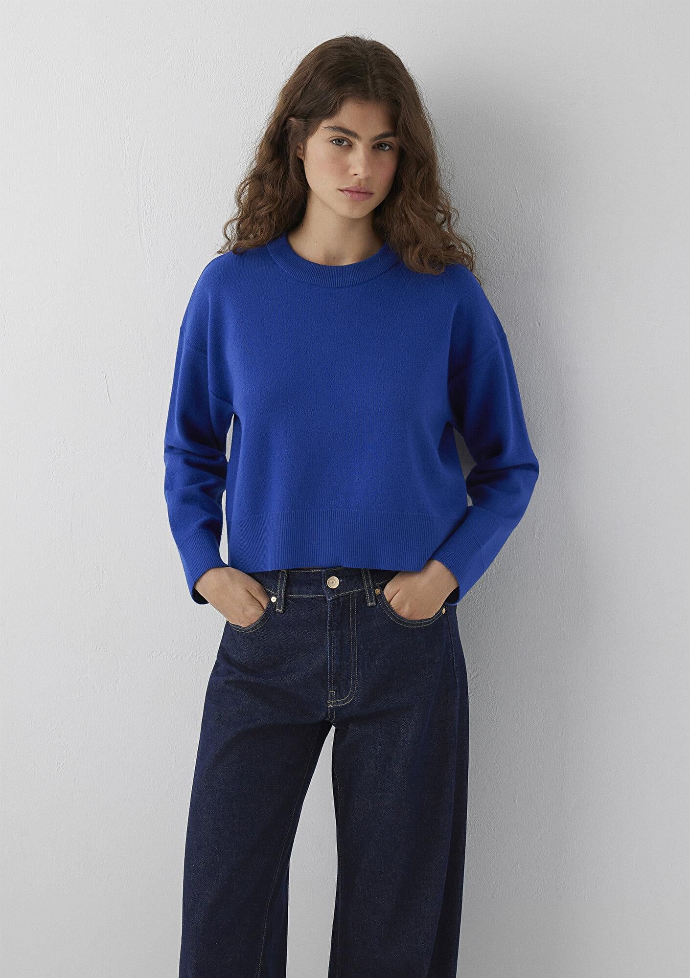 Mavi Mavi Basic Kazak Loose Fit / Bol Rahat Kesim 1710933-89855