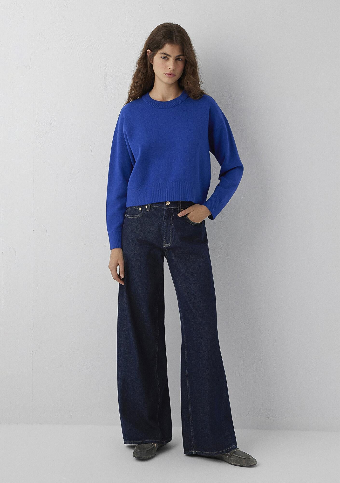 Mavi Mavi Basic Kazak Loose Fit / Bol Rahat Kesim 1710933-89855