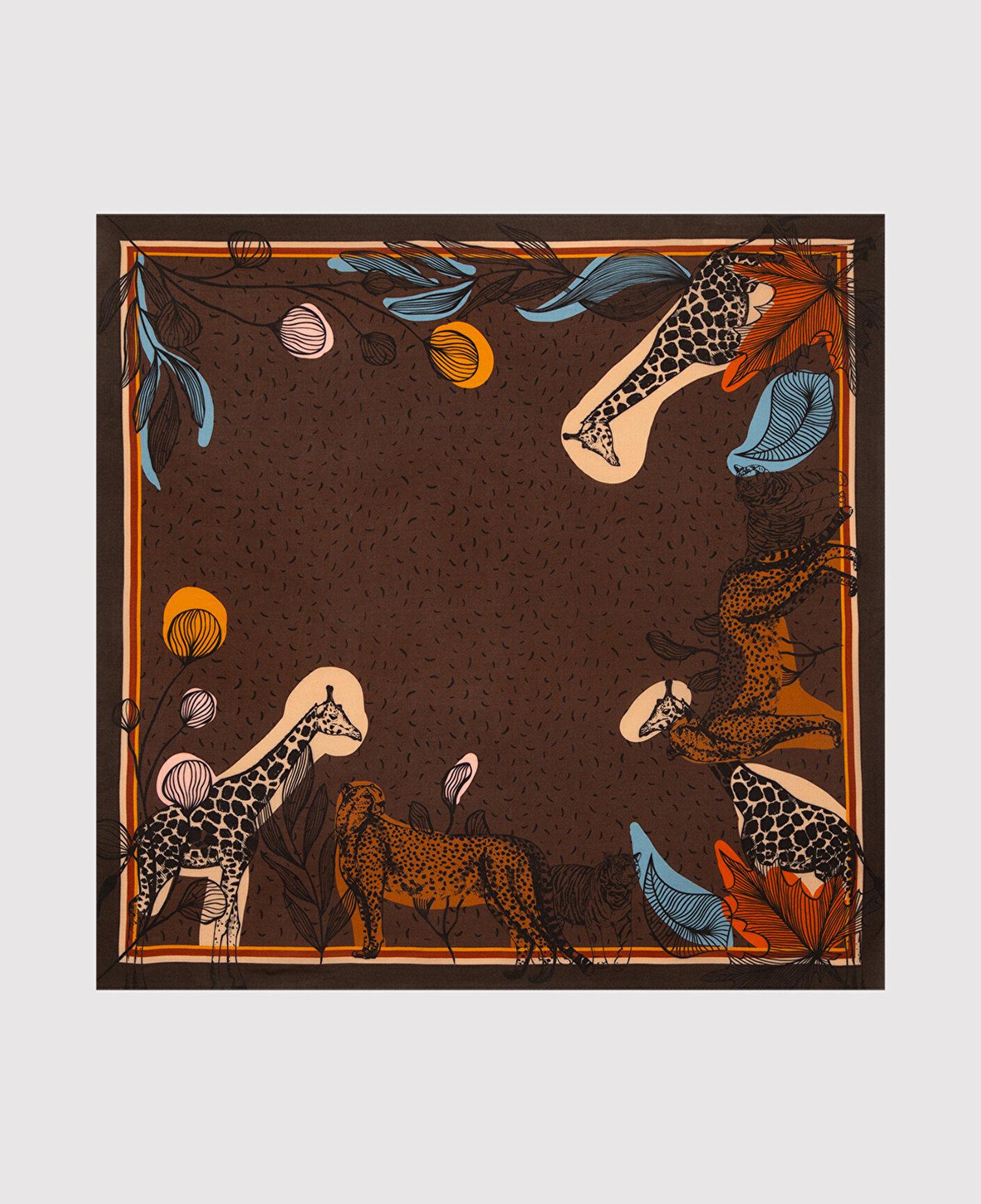 Mavi Kahverengi Bandana 1913405-35130