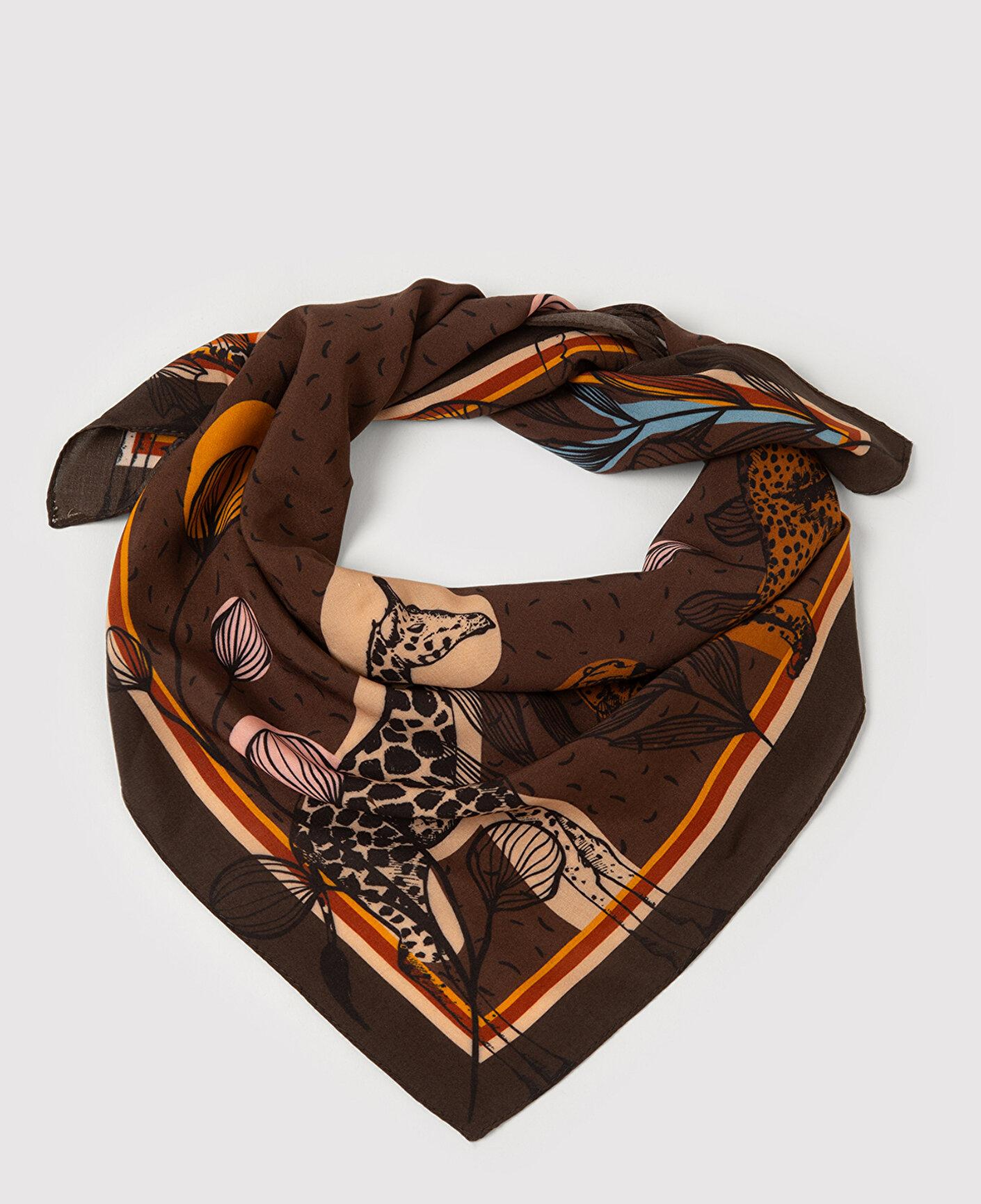 Mavi Kahverengi Bandana 1913405-35130