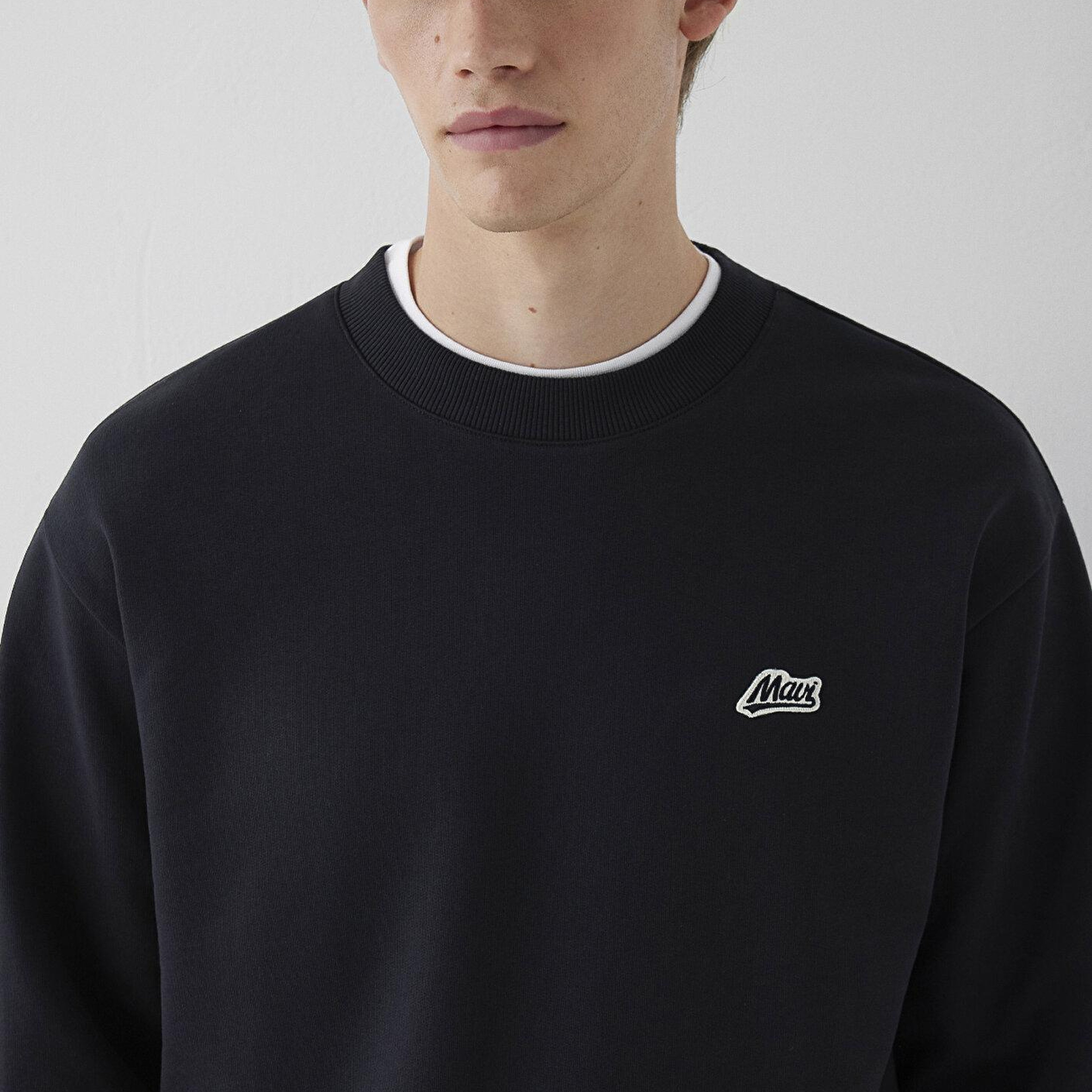 Mavi Mavi Patch Nakışlı Antrasit Sweatshirt 0S10611-80022