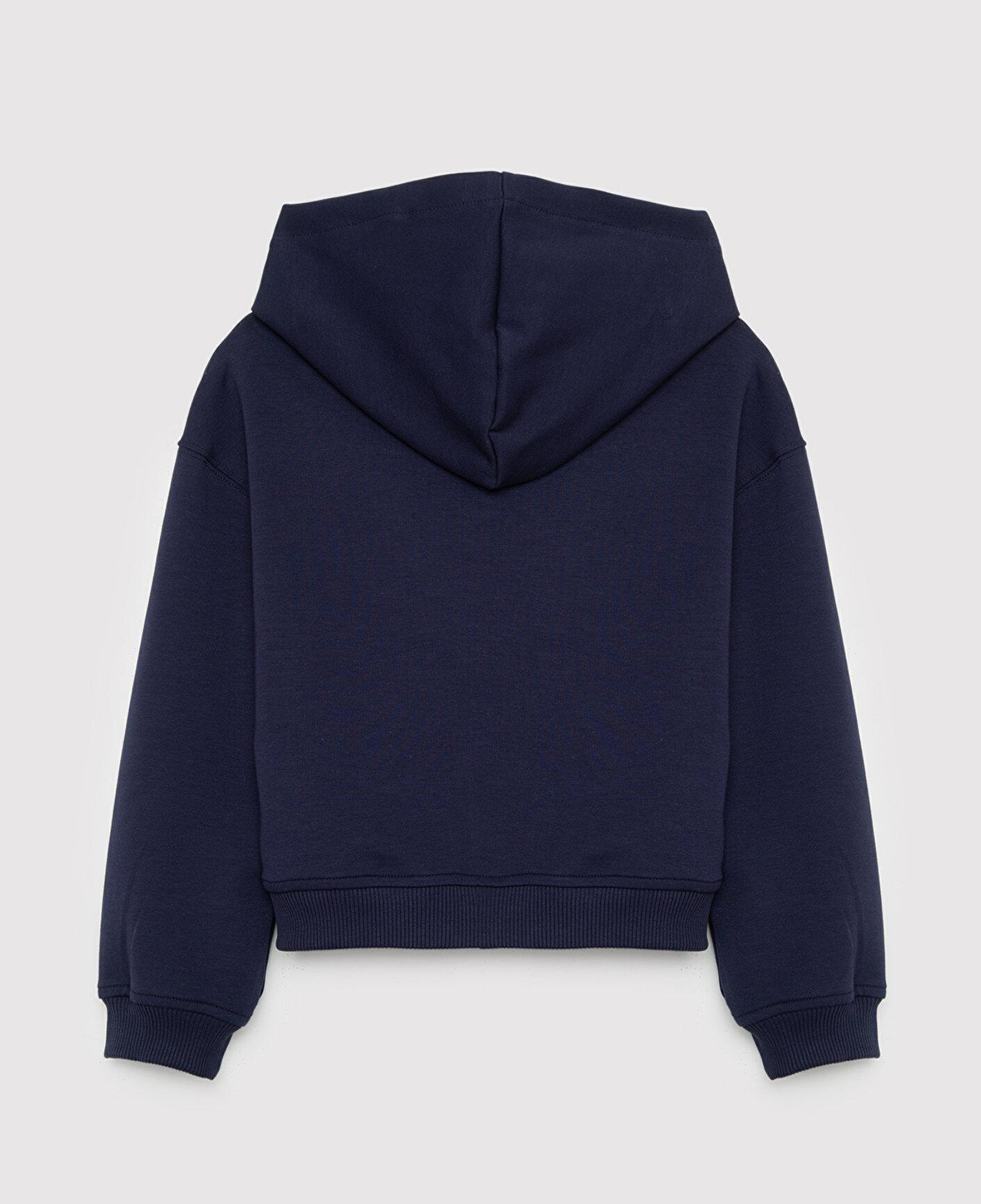 Mavi Kapüşonlu Lacivert Sweatshirt 7S10188-84371