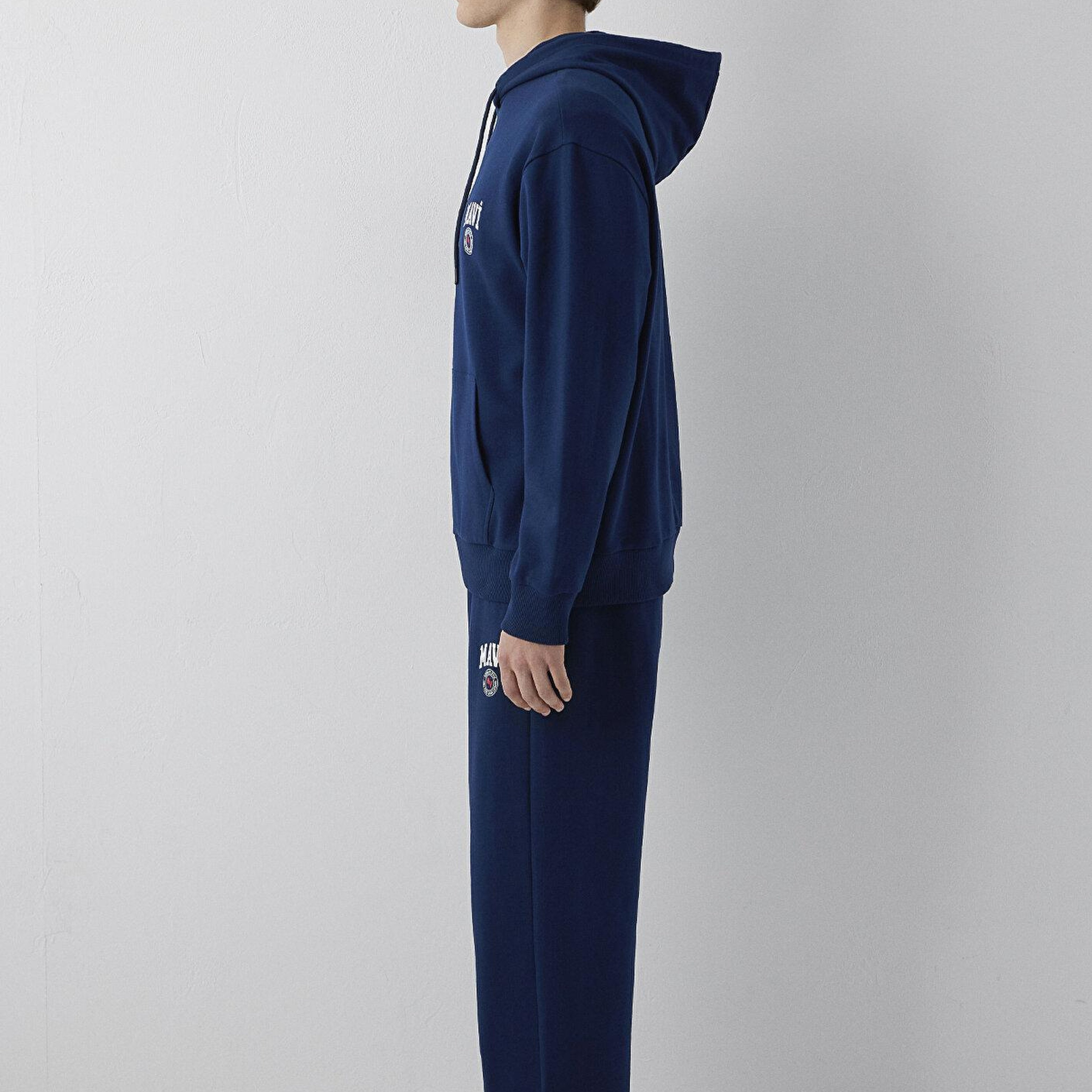 Mavi Mavi Logo Baskılı Kapüşonlu Lacivert Sweatshirt 0S10656-89353
