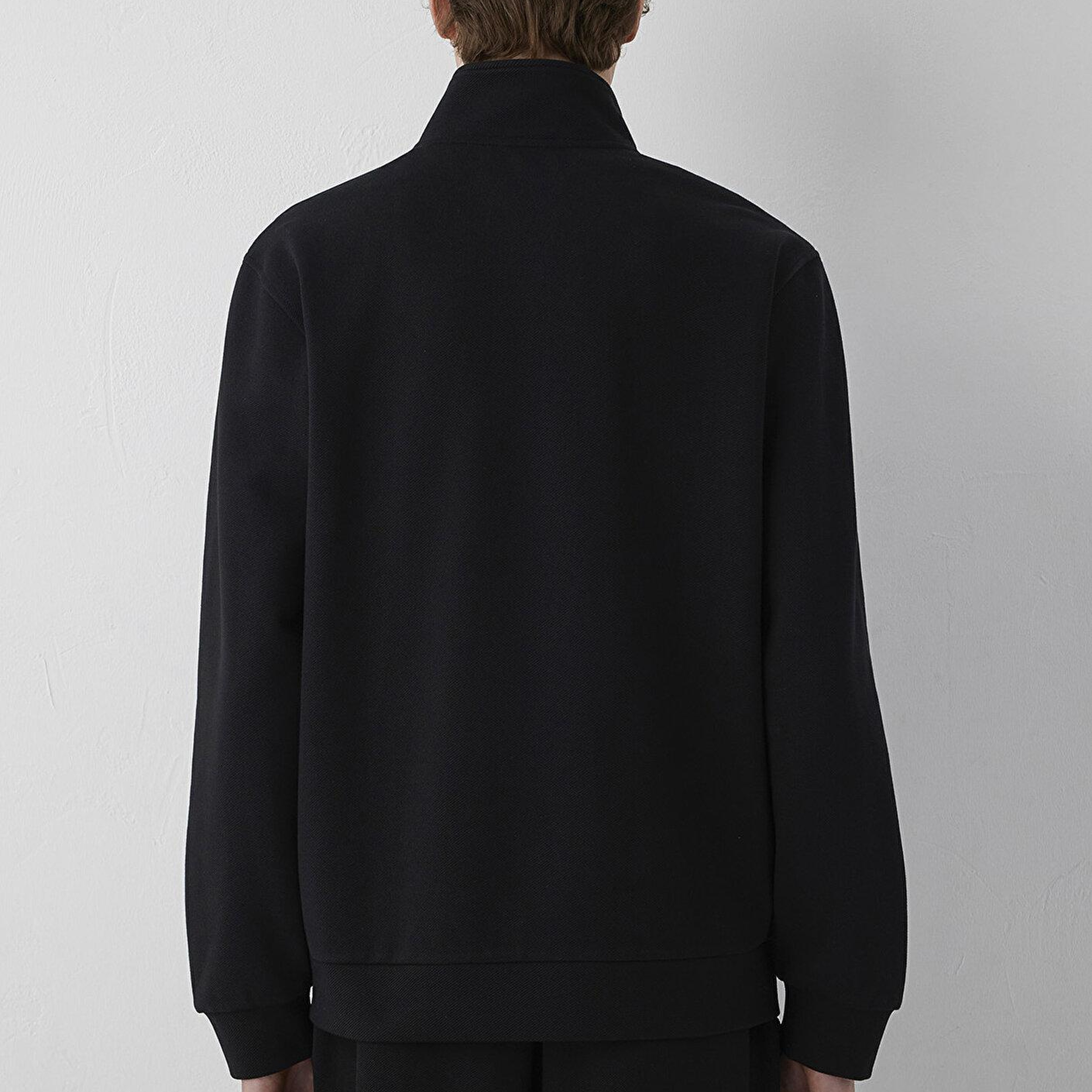 Mavi Mavi Black Fermuarlı Siyah Sweatshirt 0S10628-900