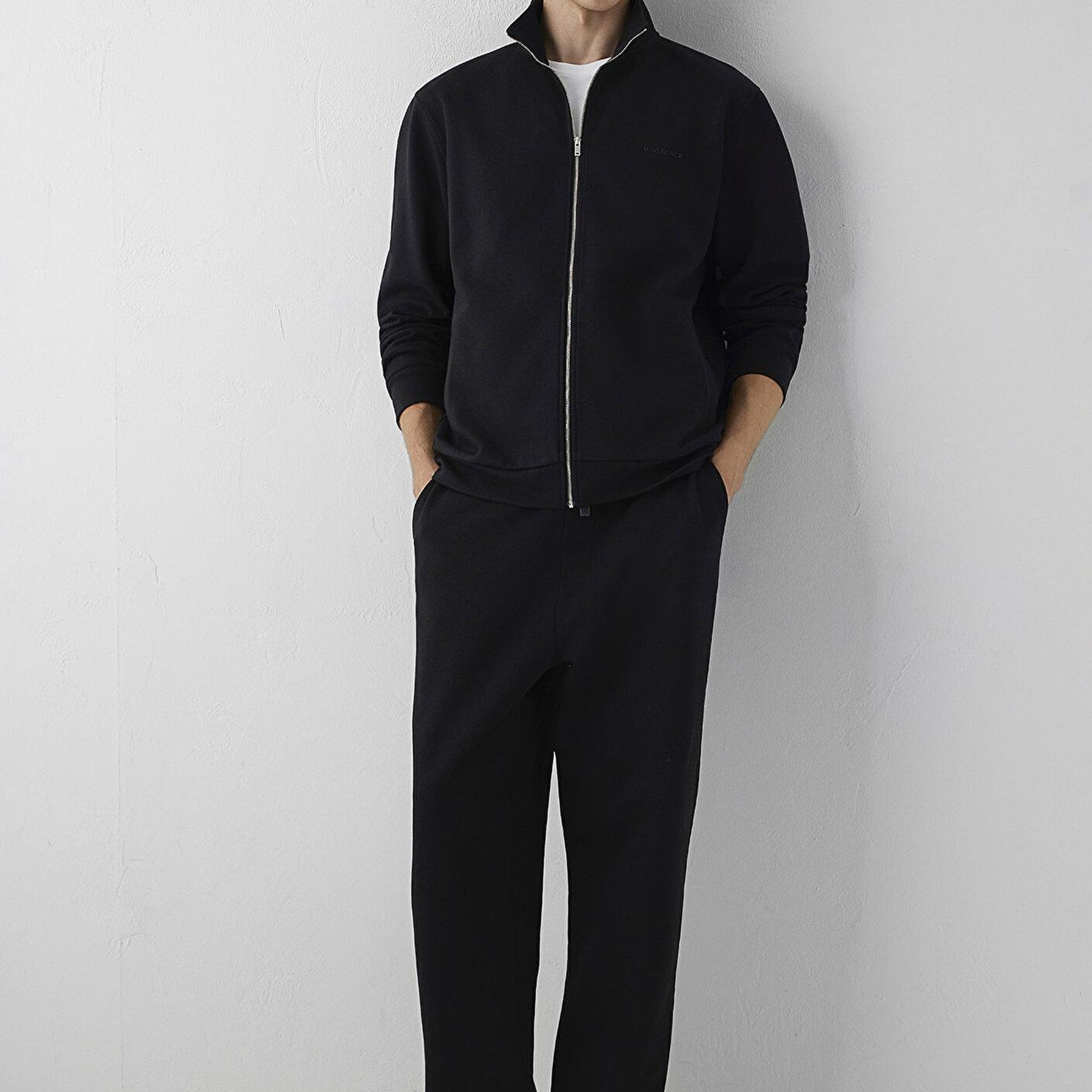 Mavi Mavi Black Fermuarlı Siyah Sweatshirt 0S10628-900