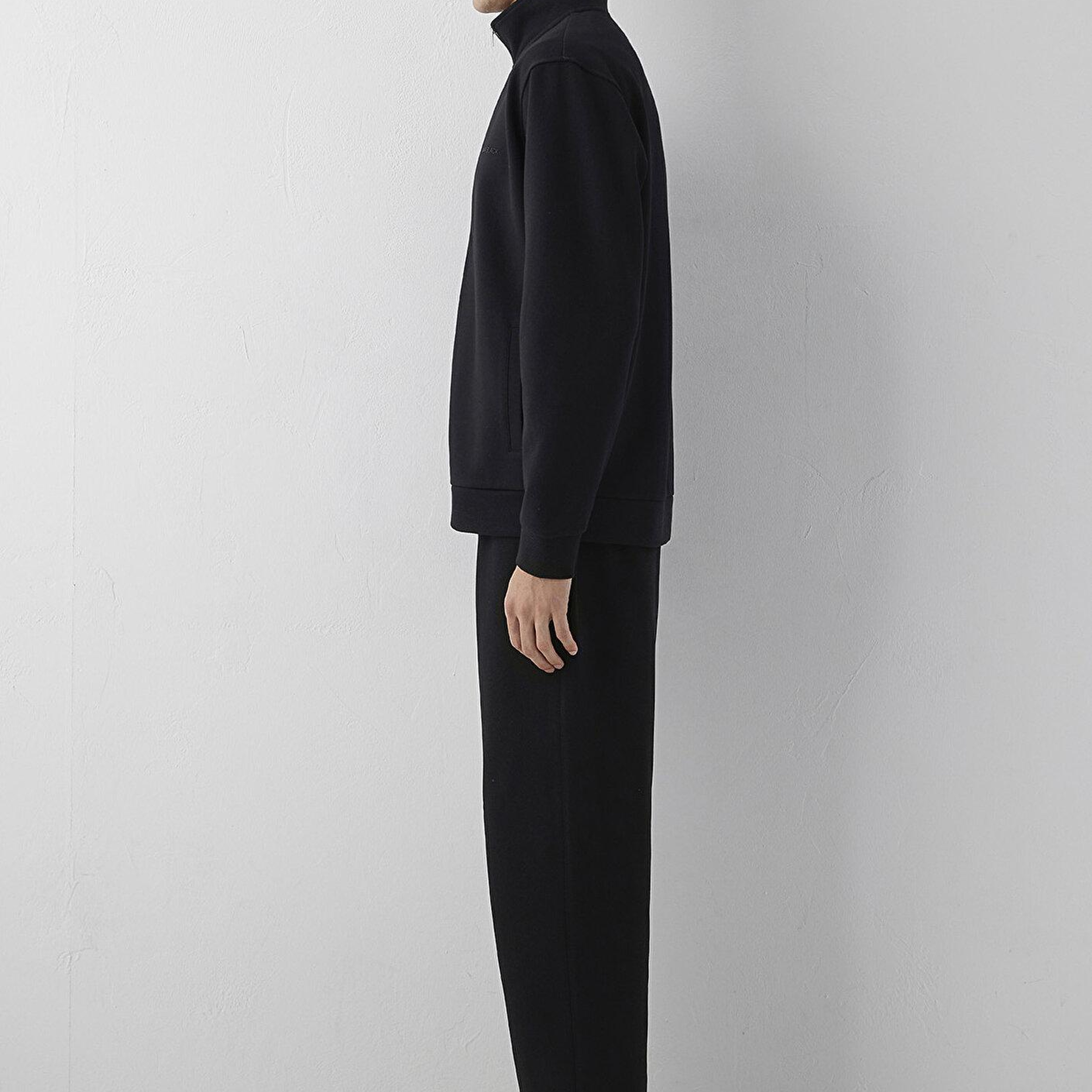 Mavi Mavi Black Fermuarlı Siyah Sweatshirt 0S10628-900