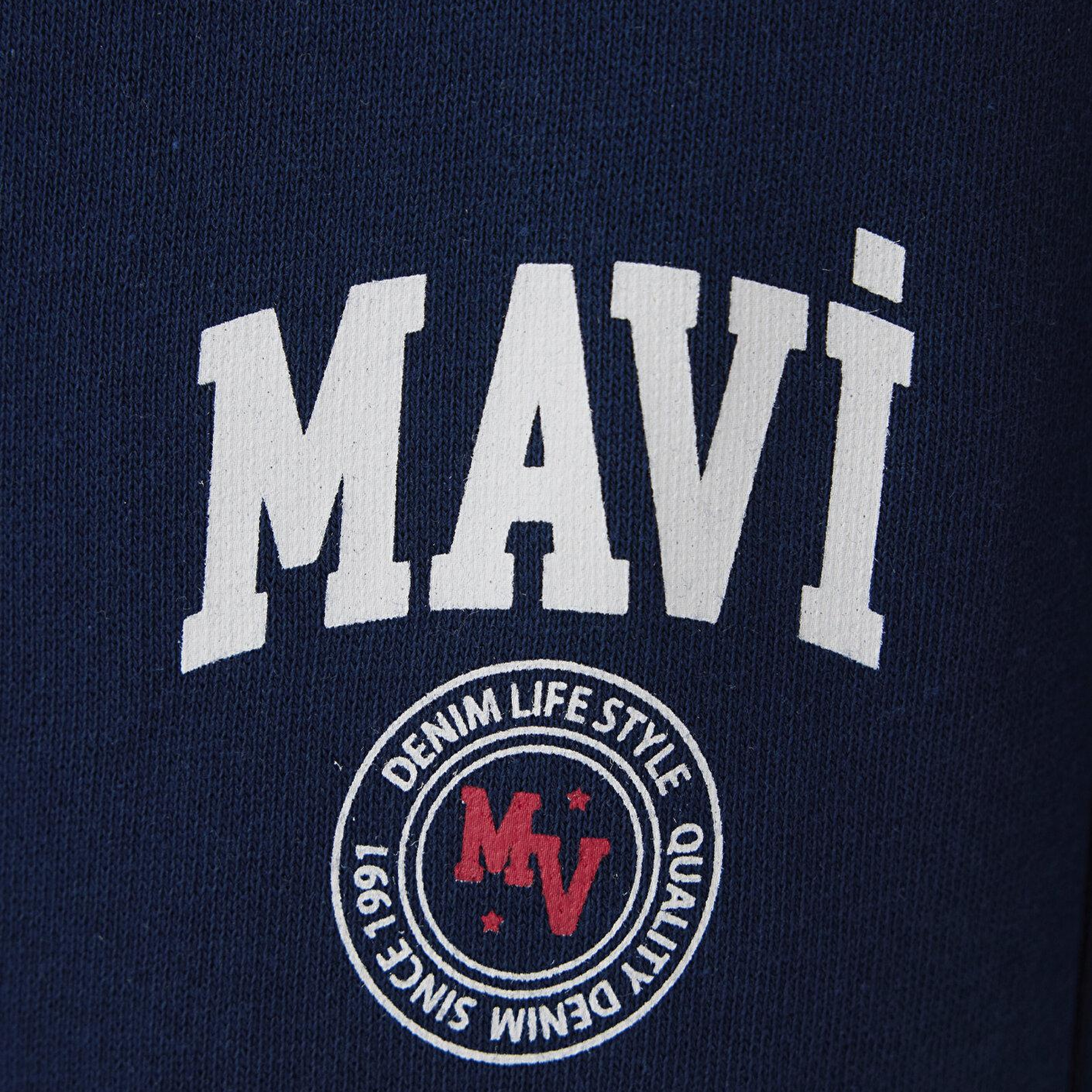 Mavi Mavi Logo Baskılı Lacivert Eşofman Altı 0010633-89353