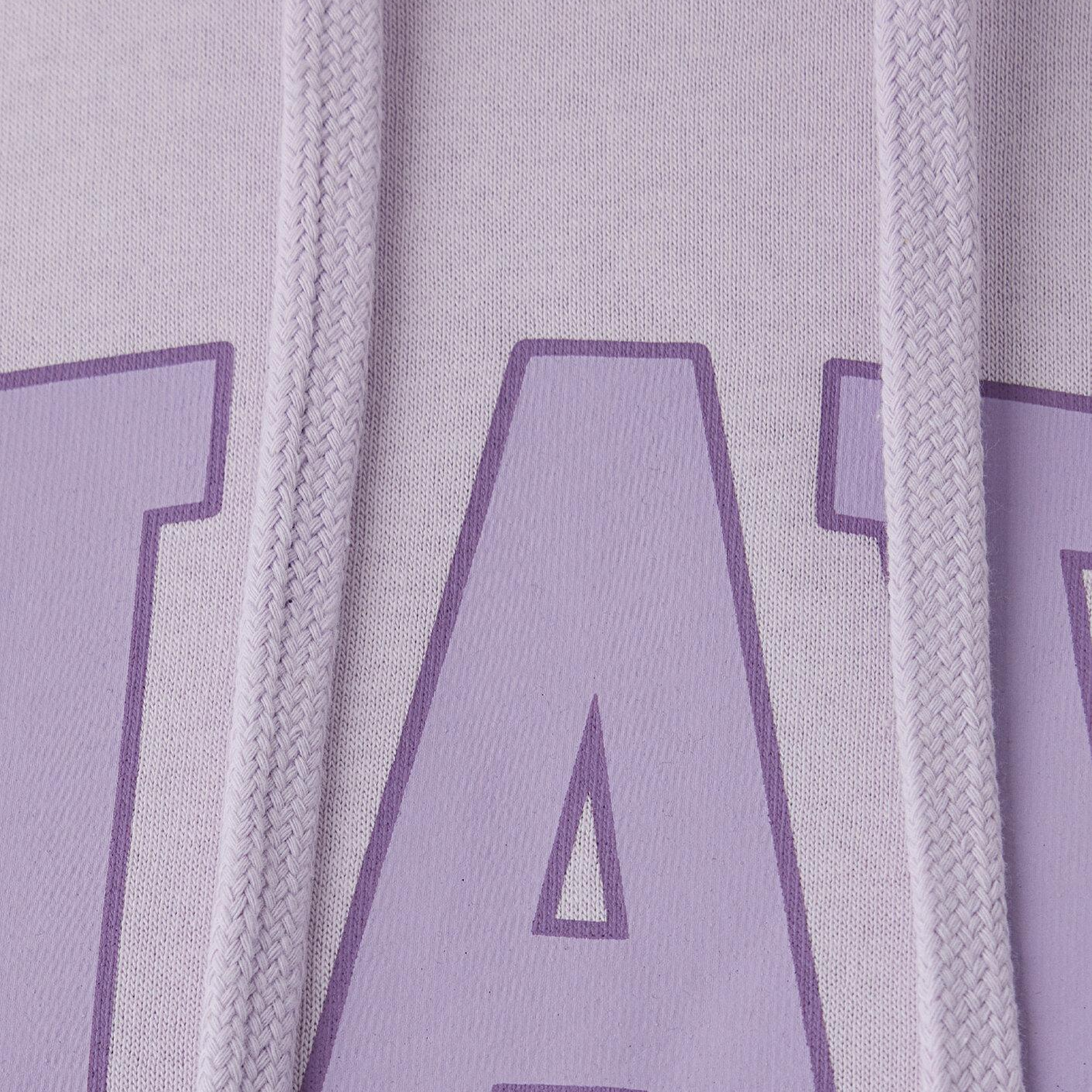 Mavi Mavi Logo Baskılı Kapüşonlu Lila Sweatshirt 1600361-70512