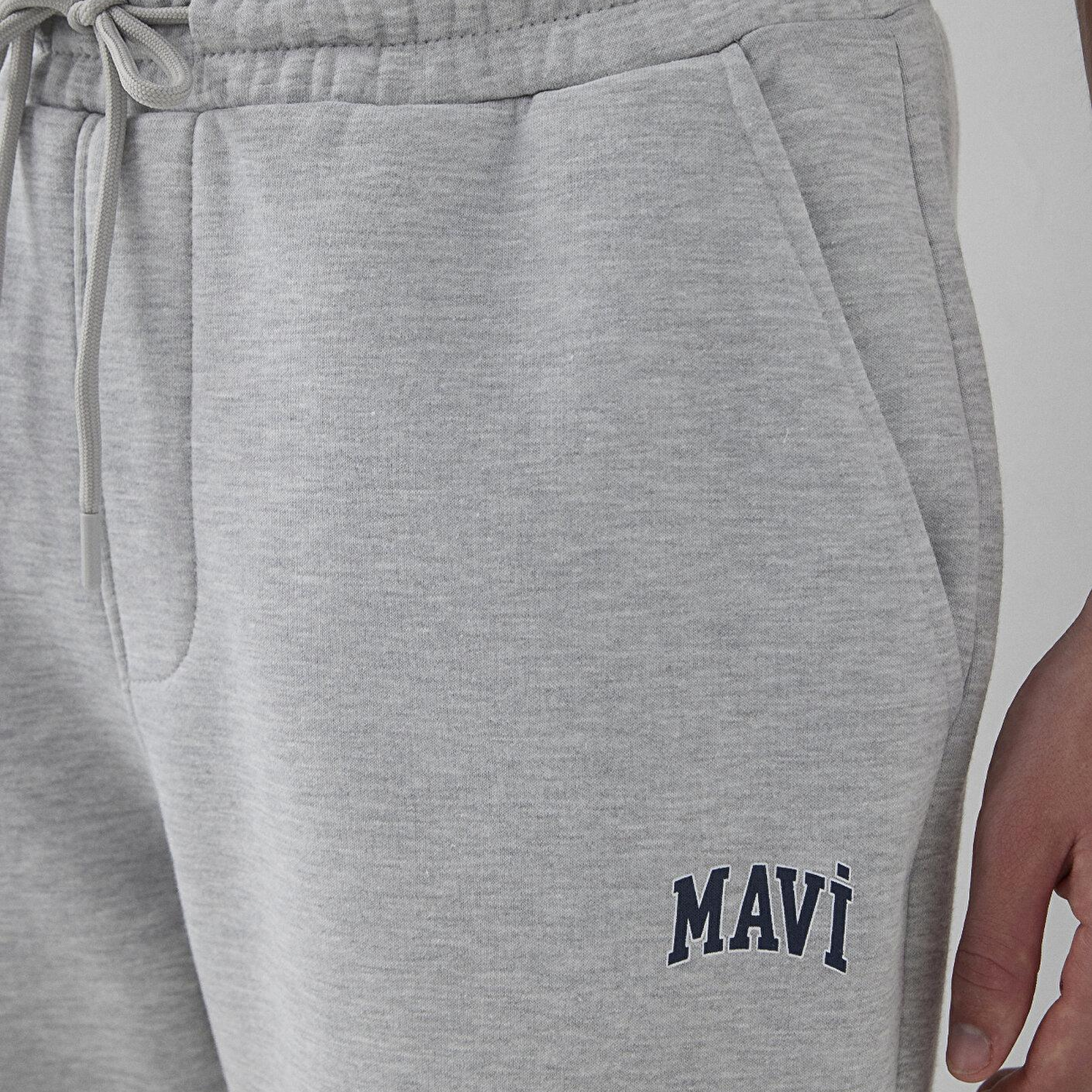 Mavi Mavi Logo Gri Eşofman Altı 0010640-80018