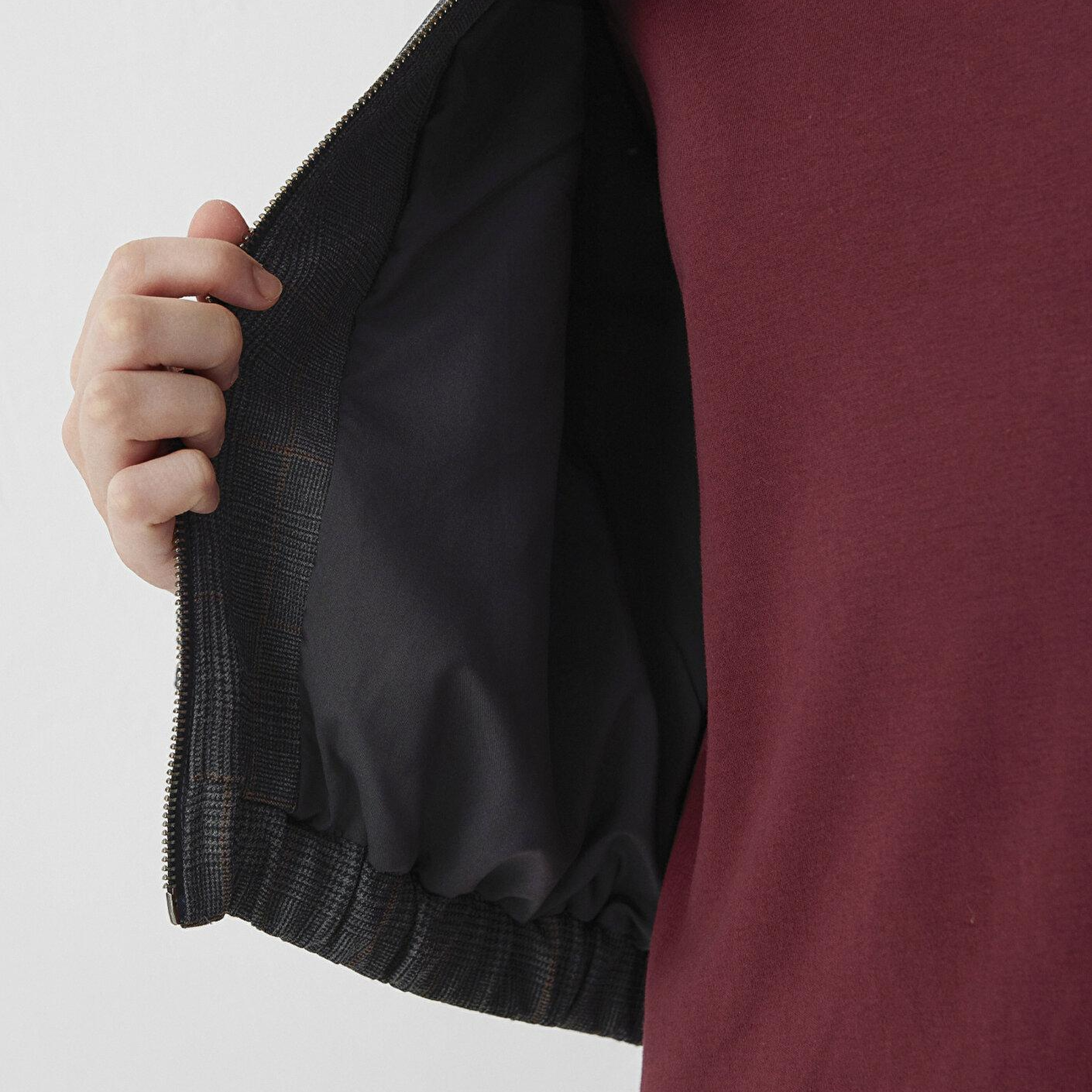 Mavi Siyah Ceket Oversize / Geniş Kesim 1110892-91419