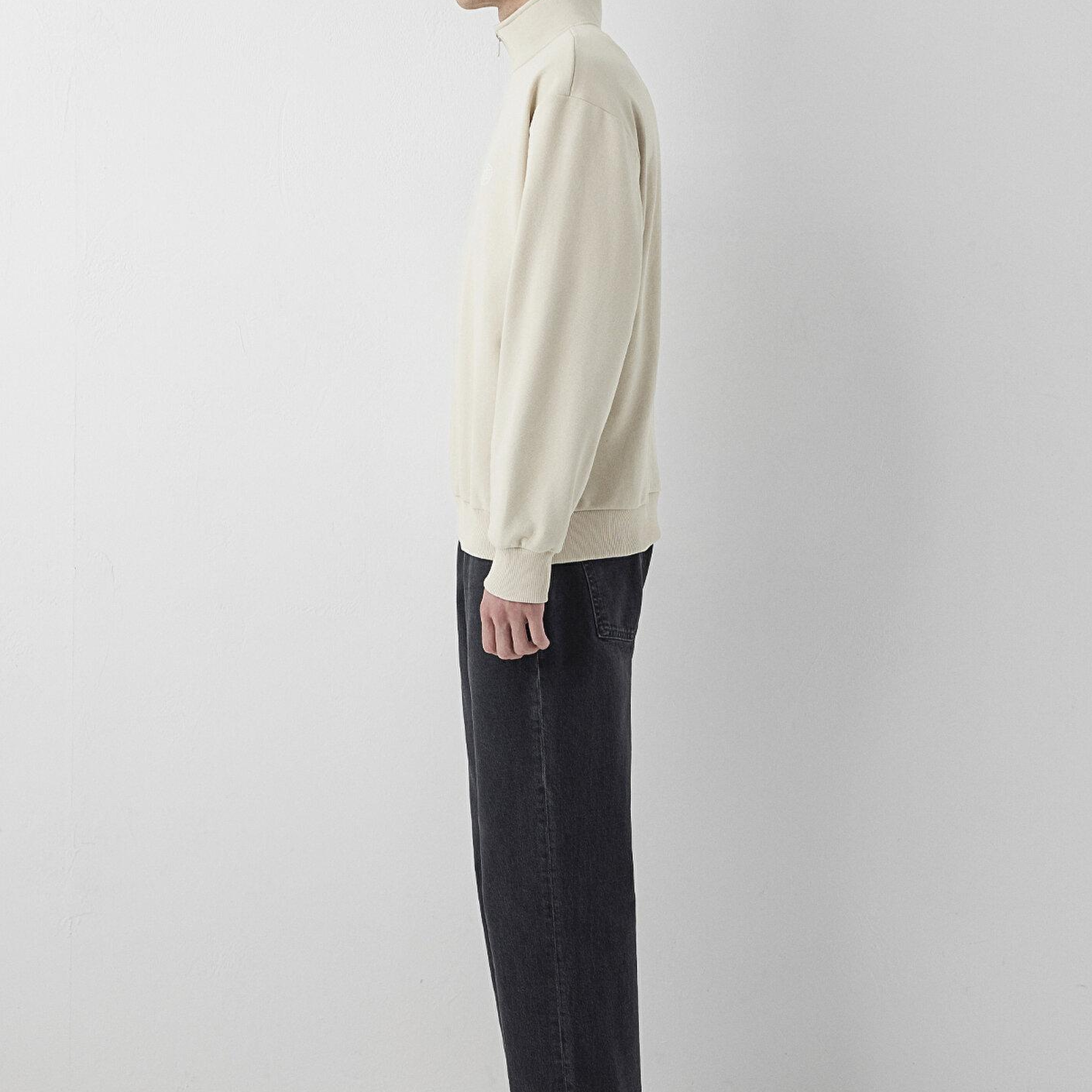 Mavi MVJNS Bisiklet Yaka Bej Sweatshirt 0S10675-70144