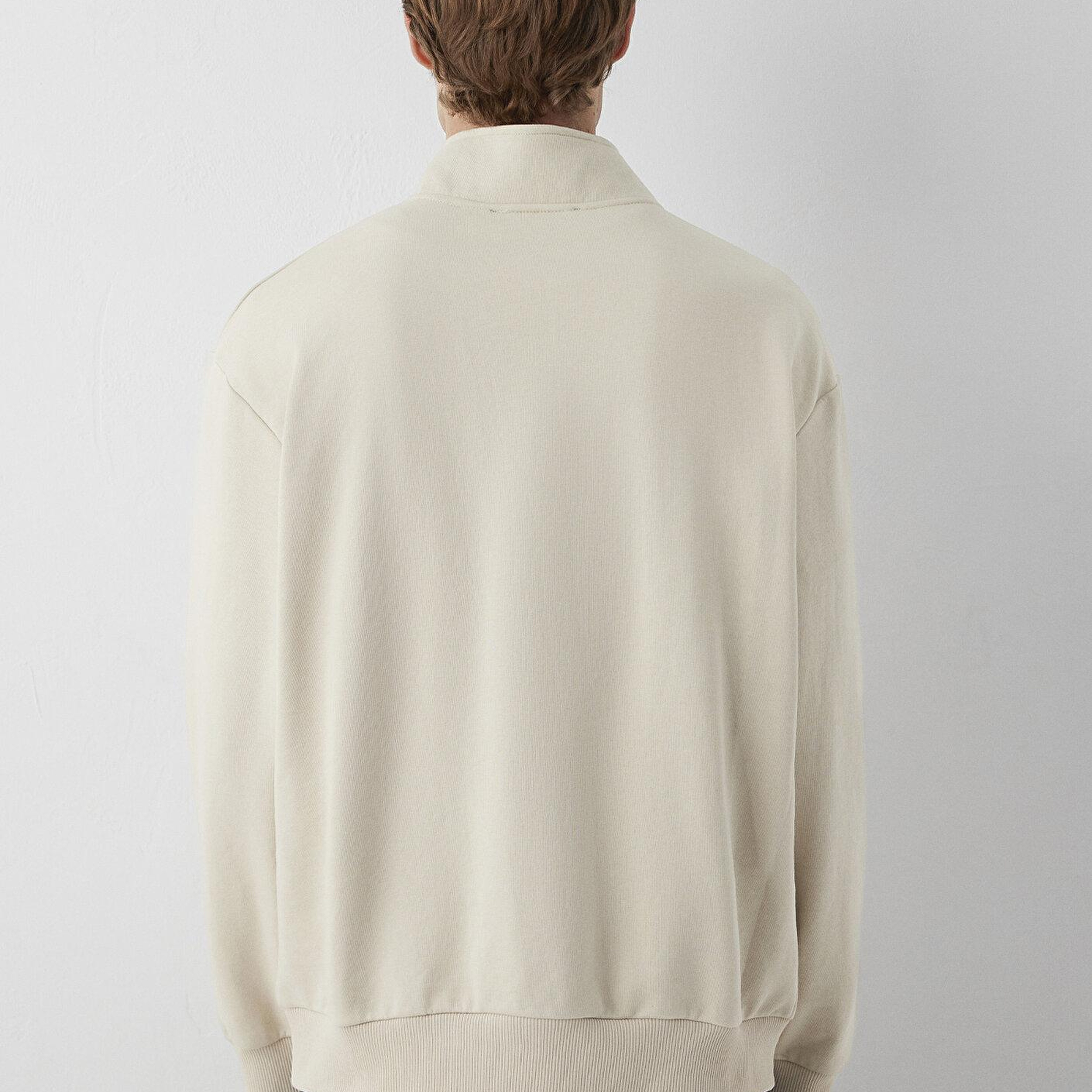 Mavi MVJNS Bisiklet Yaka Bej Sweatshirt 0S10675-70144