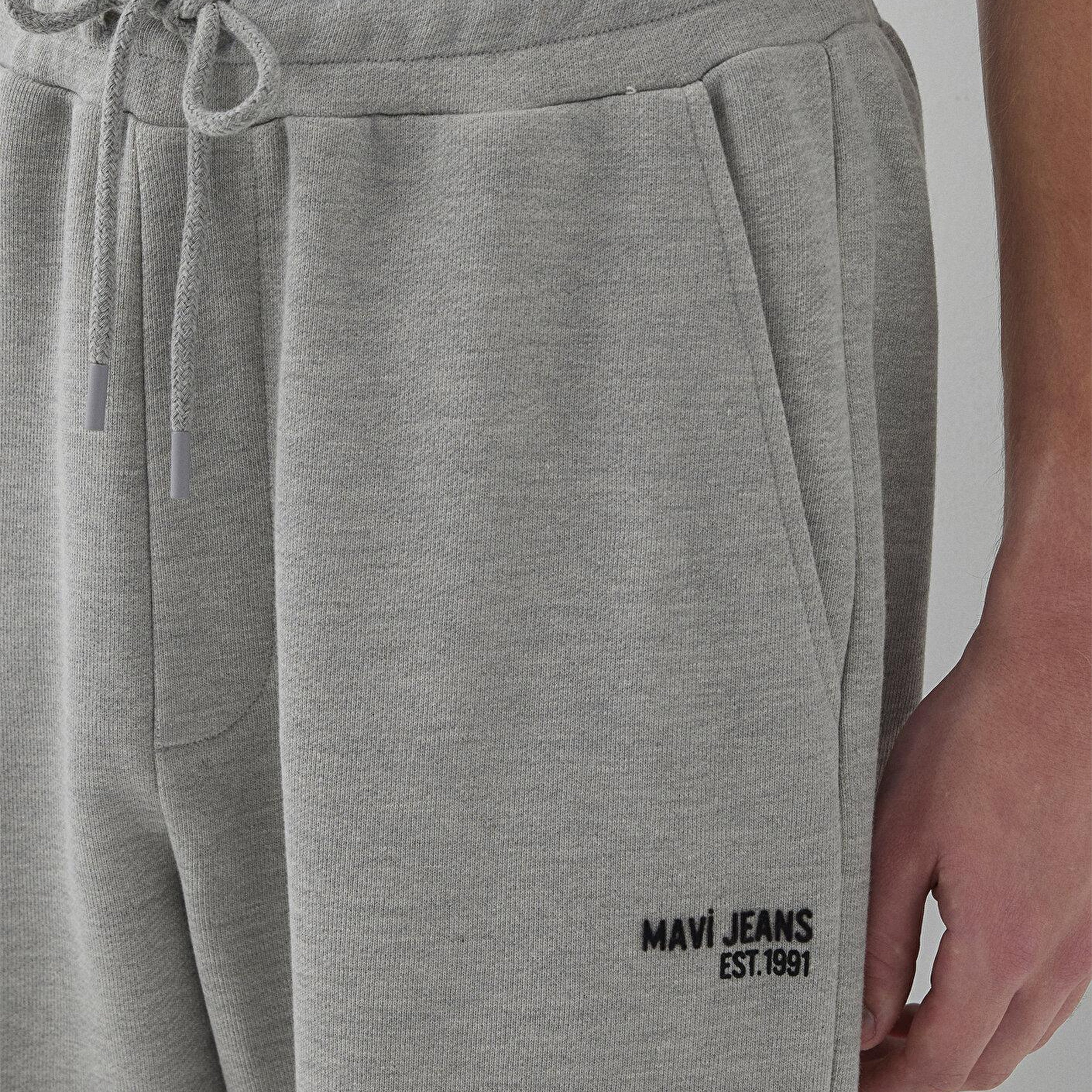 Mavi Mavi Jeans Baskılı Gri Eşofman Altı 0010648-80196