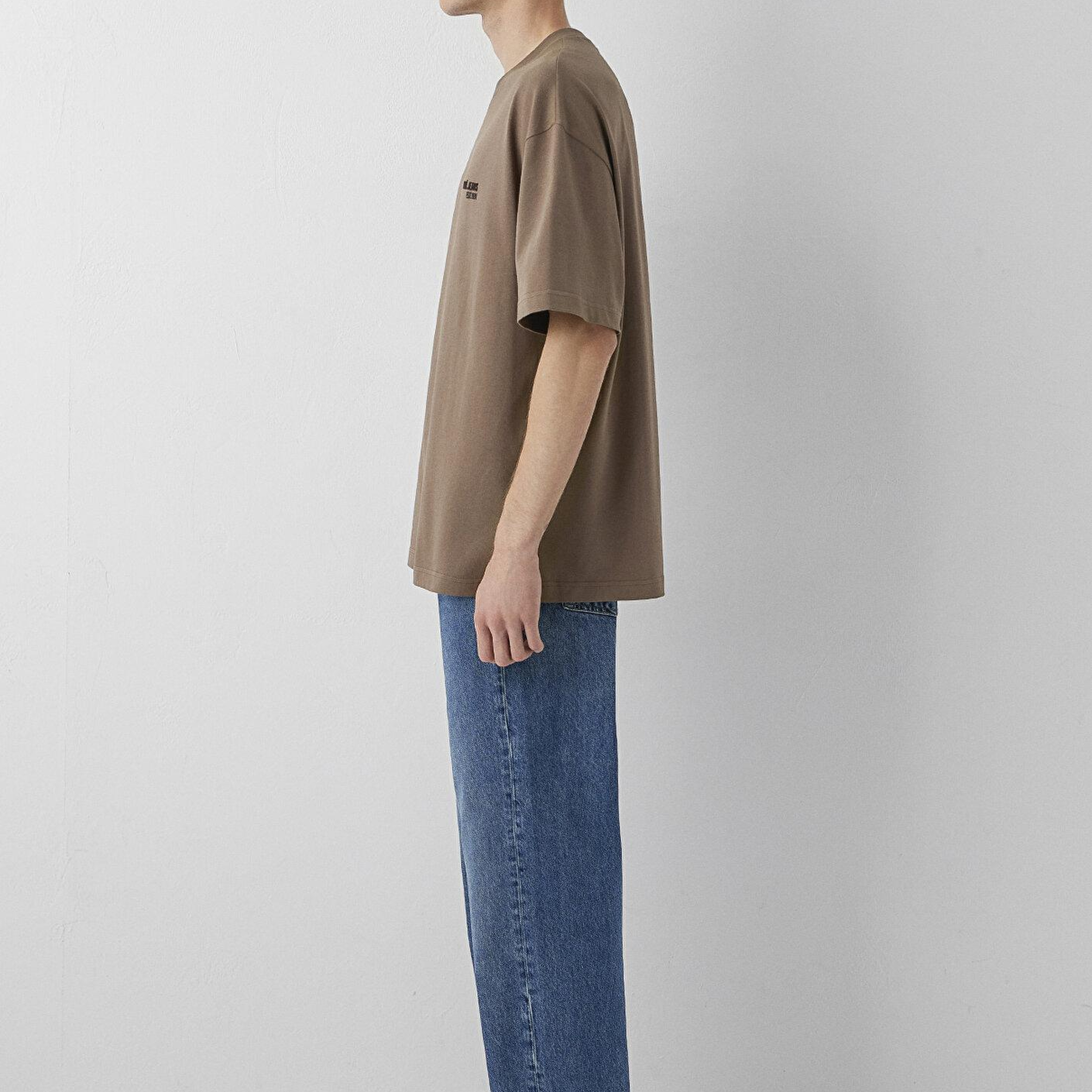 Mavi Mavi Jeans Kahverengi Tişört Oversize / Geniş Kesim 0613676-70389