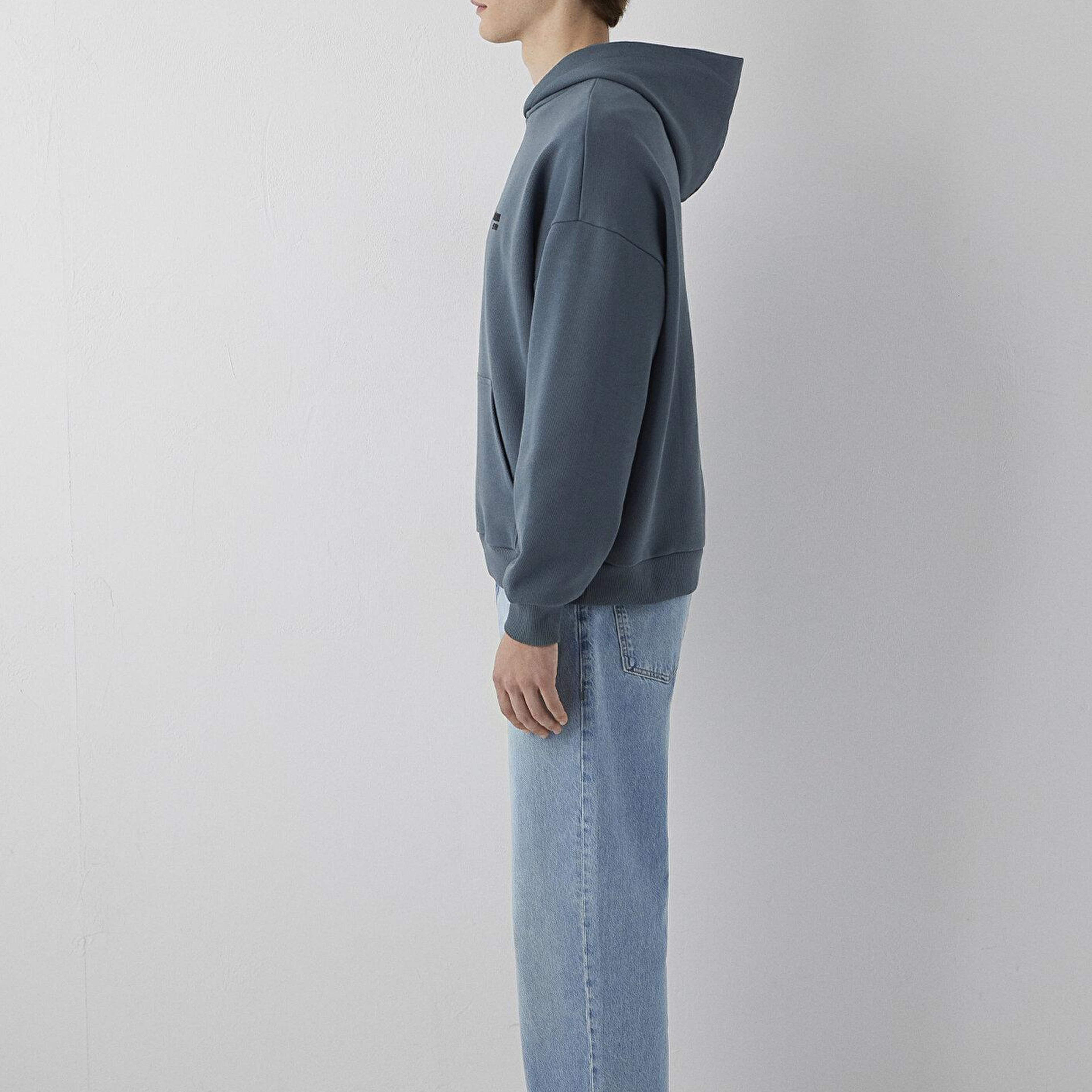 Mavi Mavi Jeans Kapüşonlu Lacivert Sweatshirt 0S10676-80776