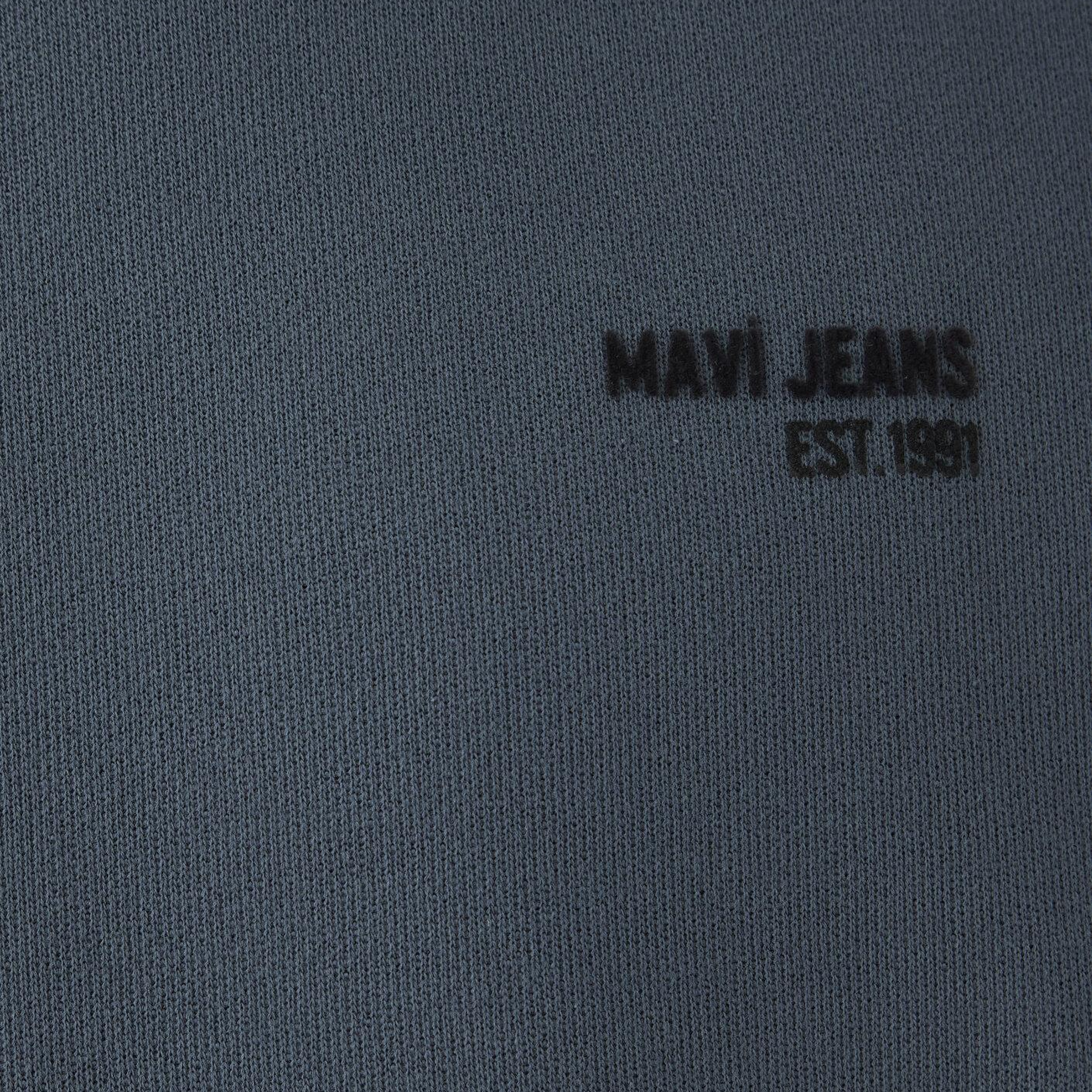 Mavi Mavi Jeans Kapüşonlu Lacivert Sweatshirt 0S10676-80776