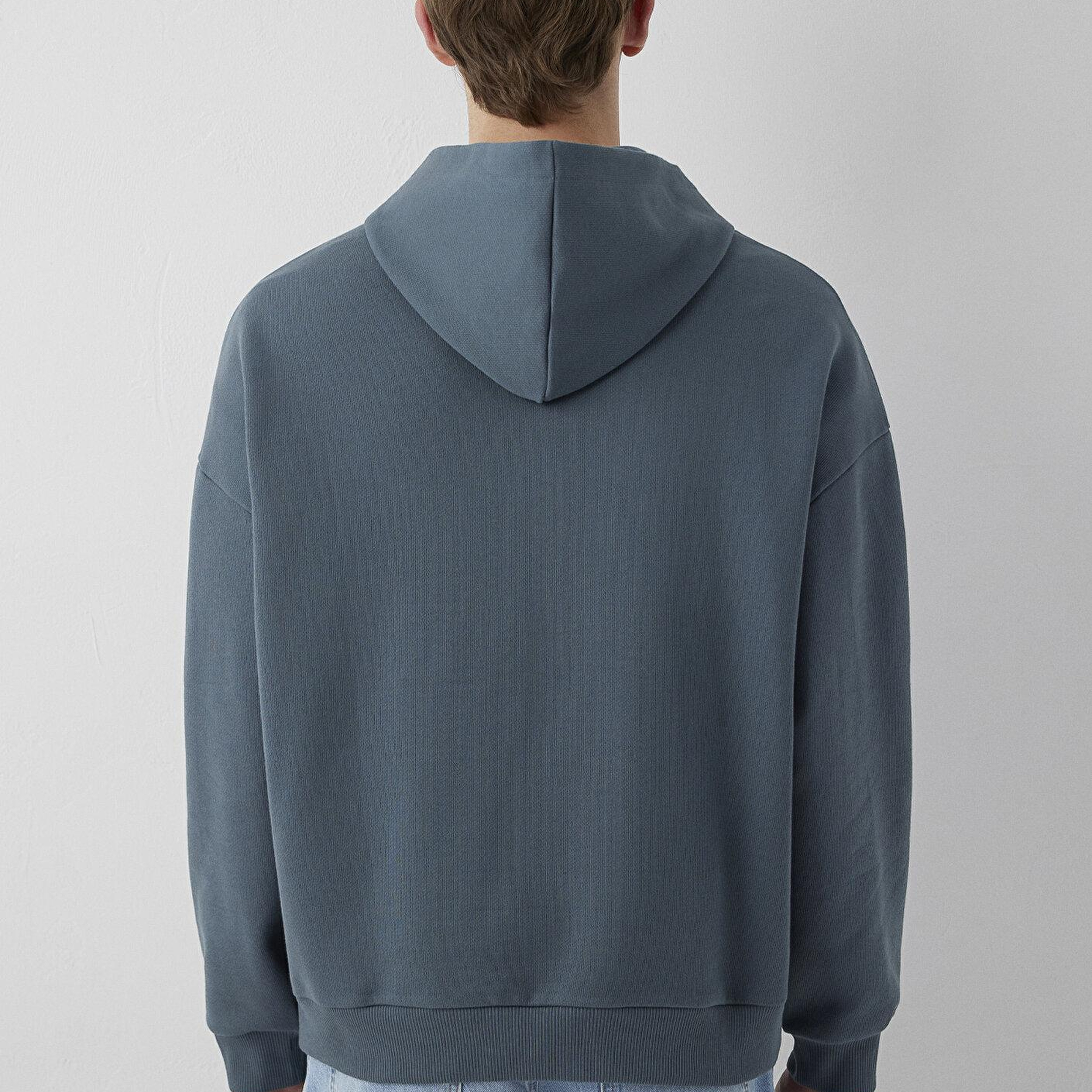 Mavi Mavi Jeans Kapüşonlu Lacivert Sweatshirt 0S10676-80776