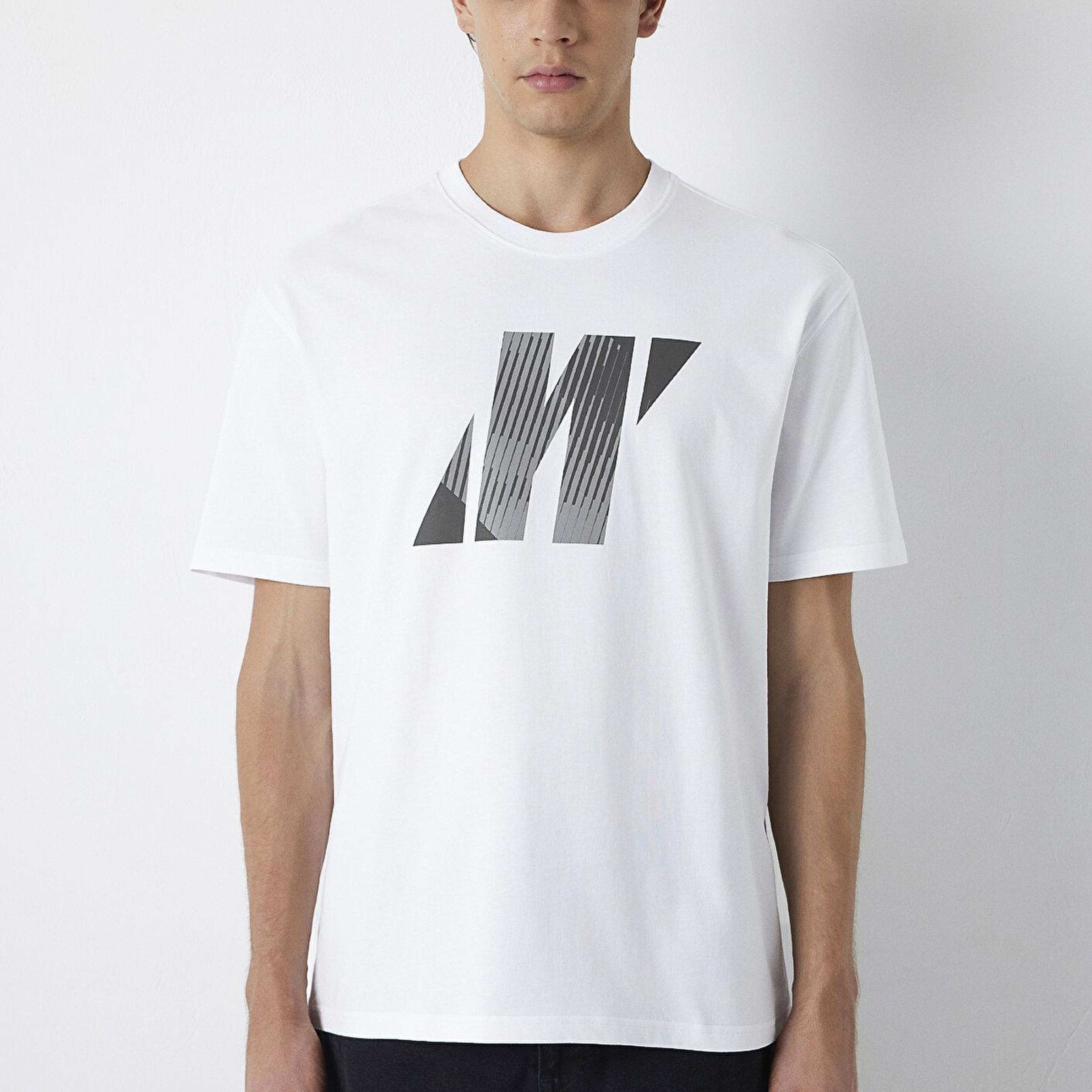 Mavi Mavi Pro Beyaz Tişört Loose Fit / Bol Rahat Kesim 0620156-620
