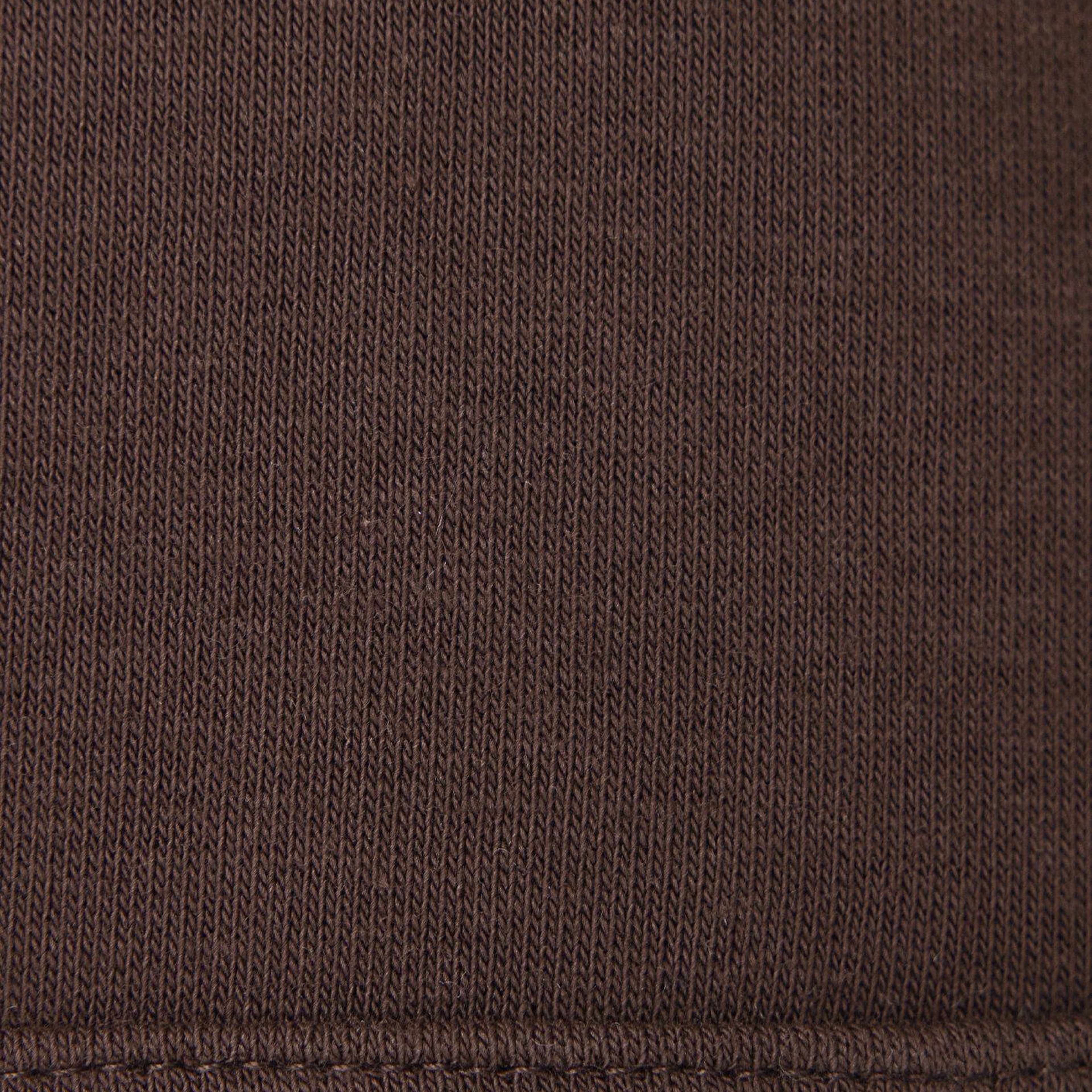 Mavi Mavi Logo Baskılı Kapüşonlu Kahverengi Sweatshirt 067149-88062
