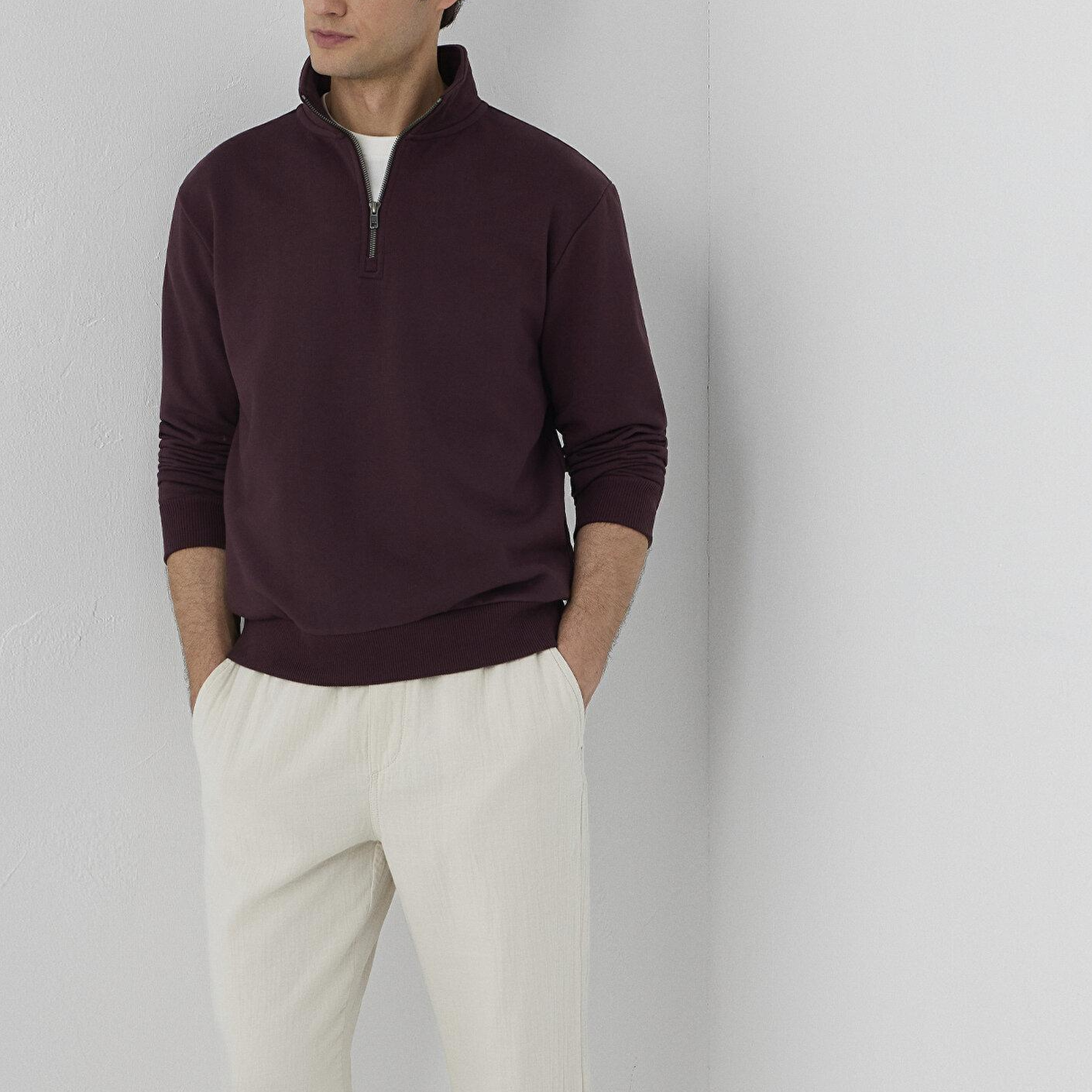 Mavi Bordo Sweatshirt 0S20027-70223