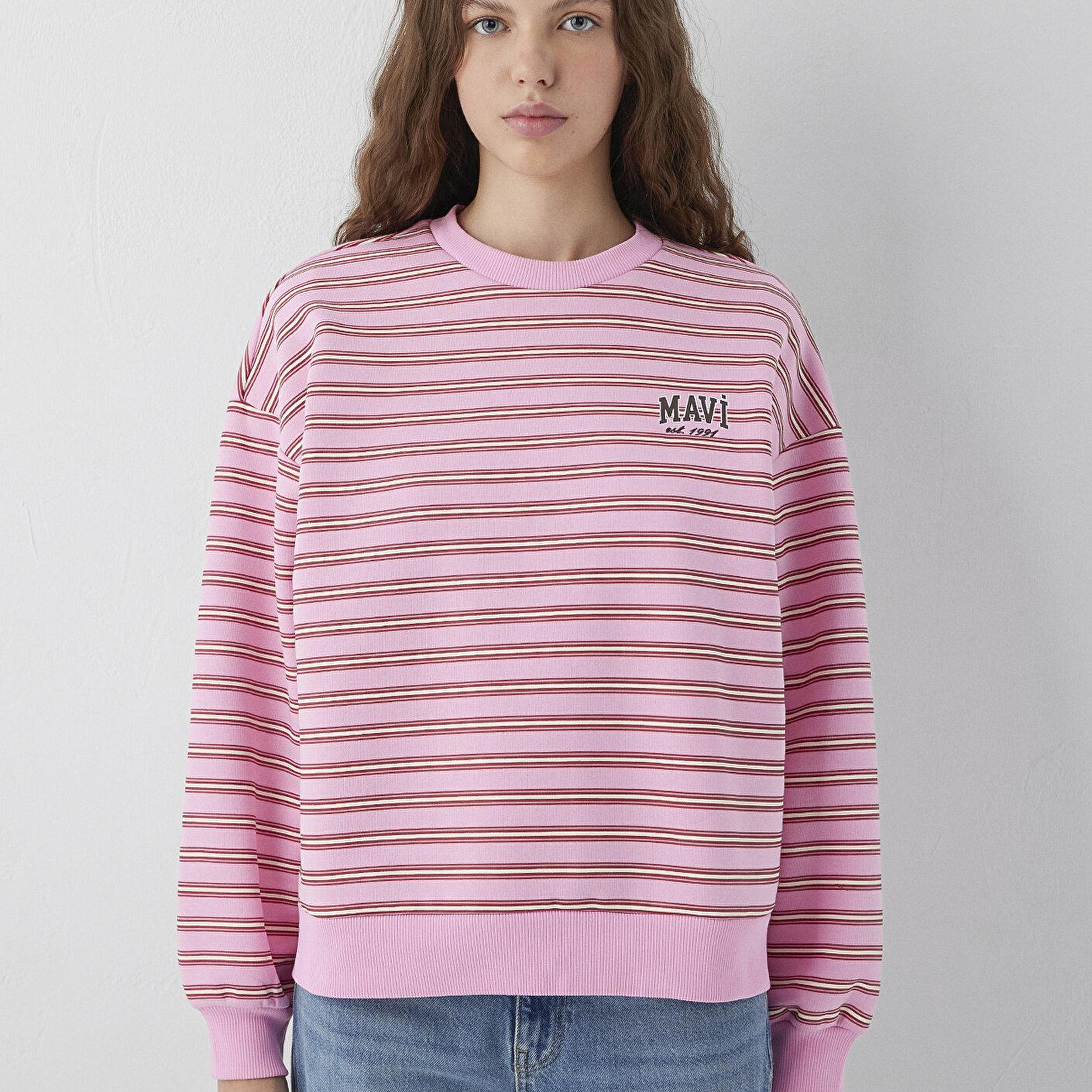 Mavi Pembe Sweatshirt 1S20092-91734